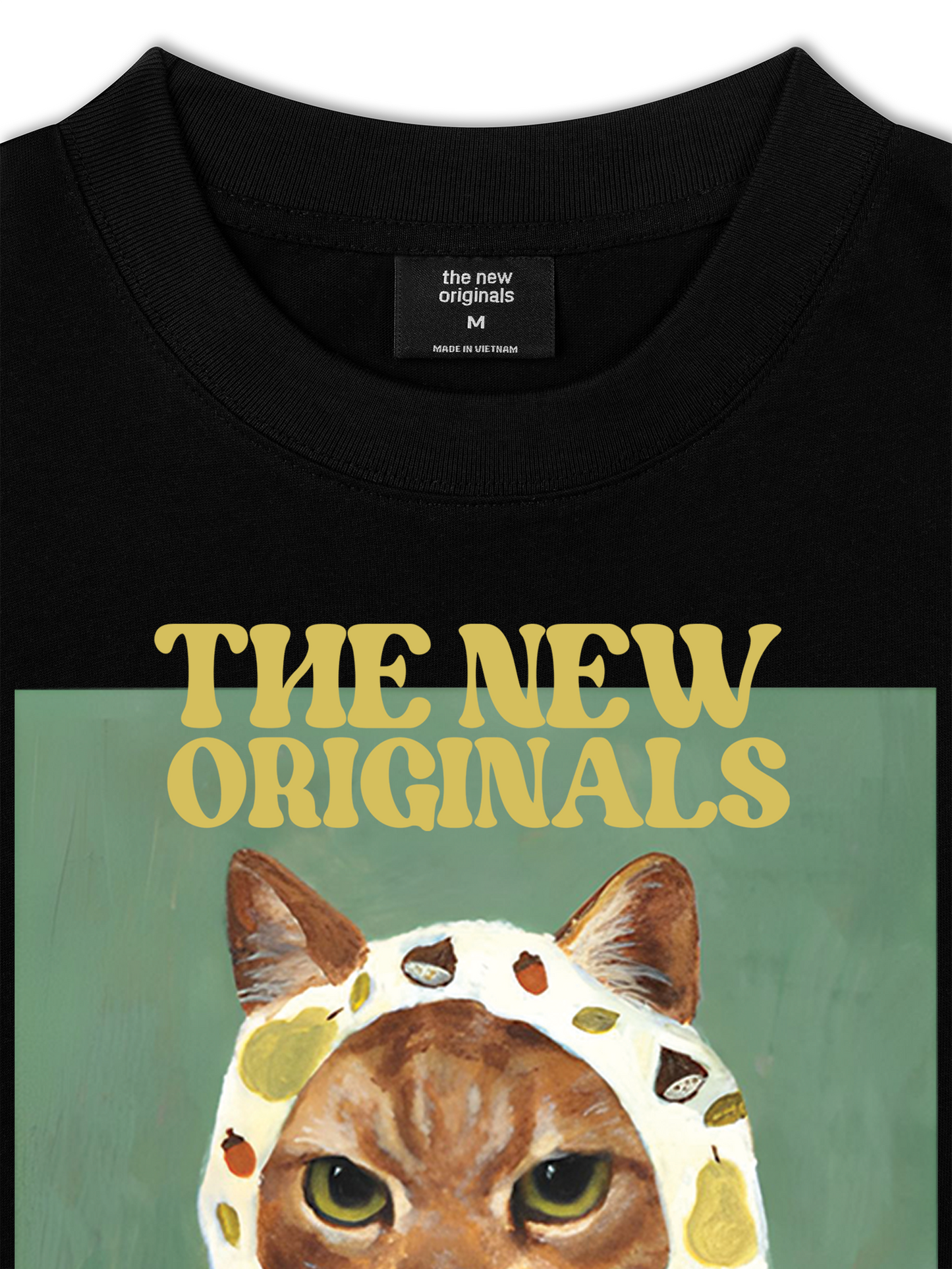 Áo Thun Relaxed Fit Lady Cat