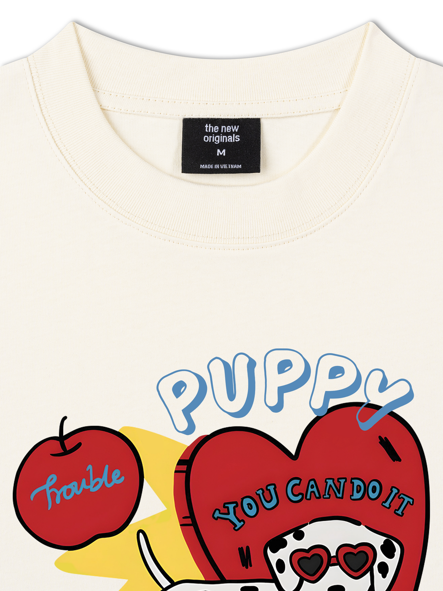 Áo Thun Relaxed Fit Puppy You Can Do It