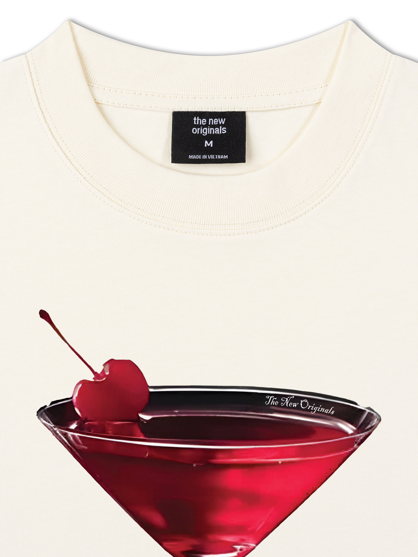 Áo Thun Relaxed Fit Seductive Night Cherry Goblet