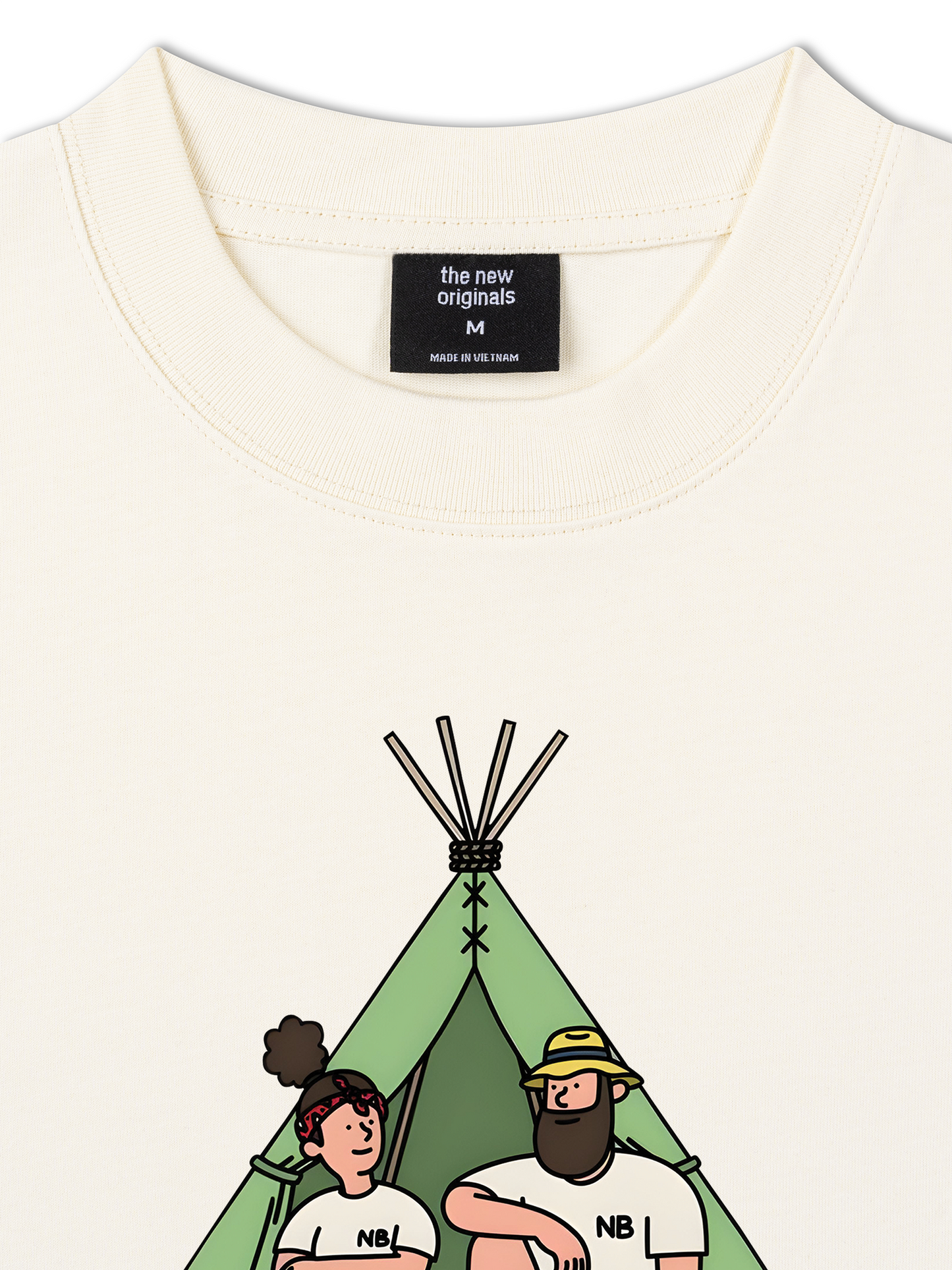 Áo Thun Relaxed Fit Go Outside  Camper Style