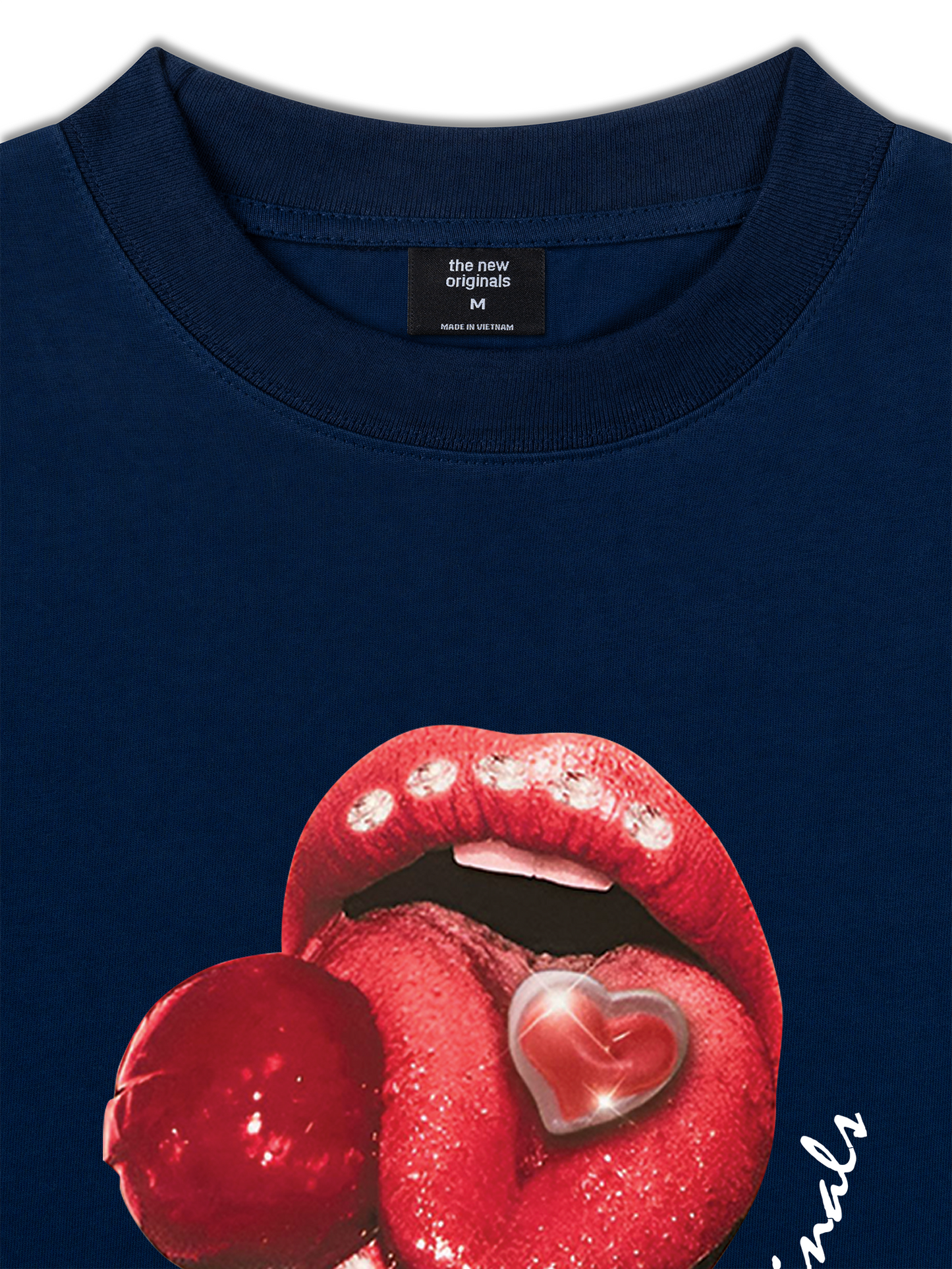 Áo Thun Relaxed Fit Lips Lollipop