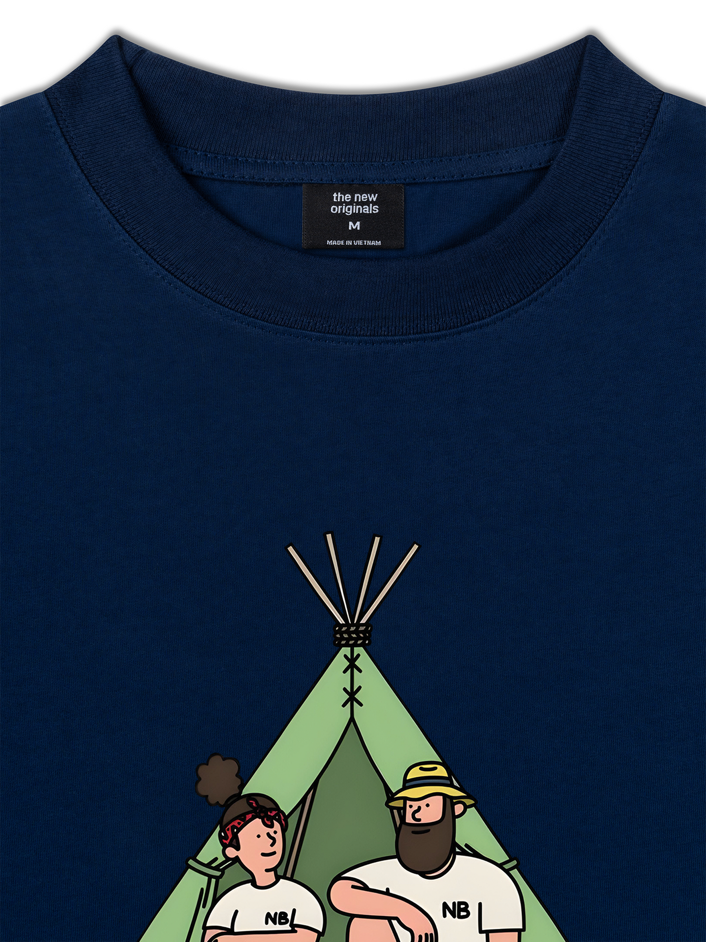 Áo Thun Relaxed Fit Go Outside  Camper Style