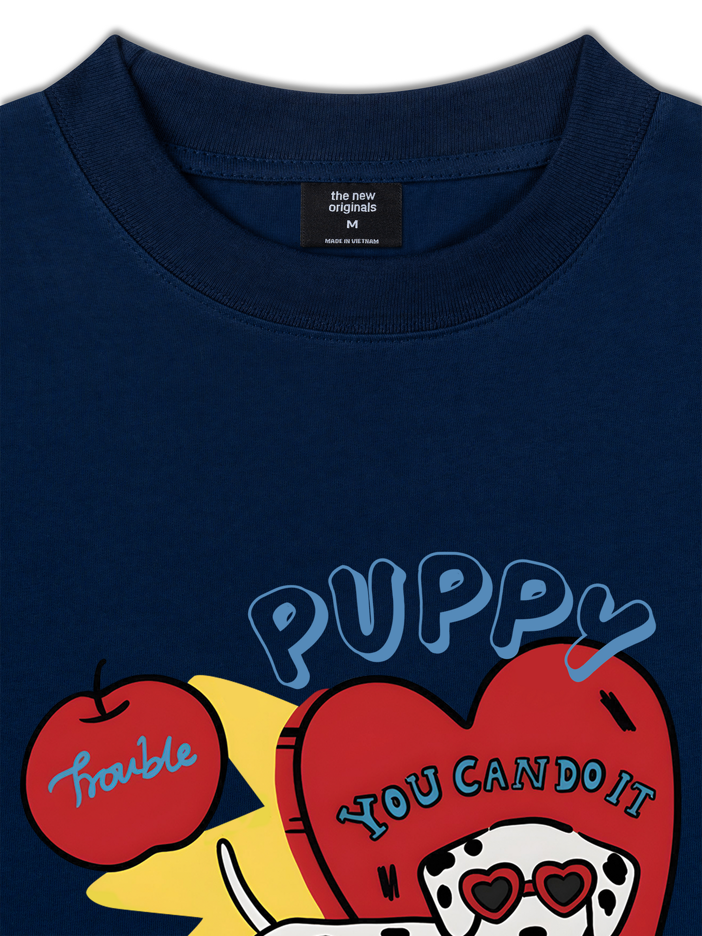 Áo Thun Relaxed Fit Puppy You Can Do It