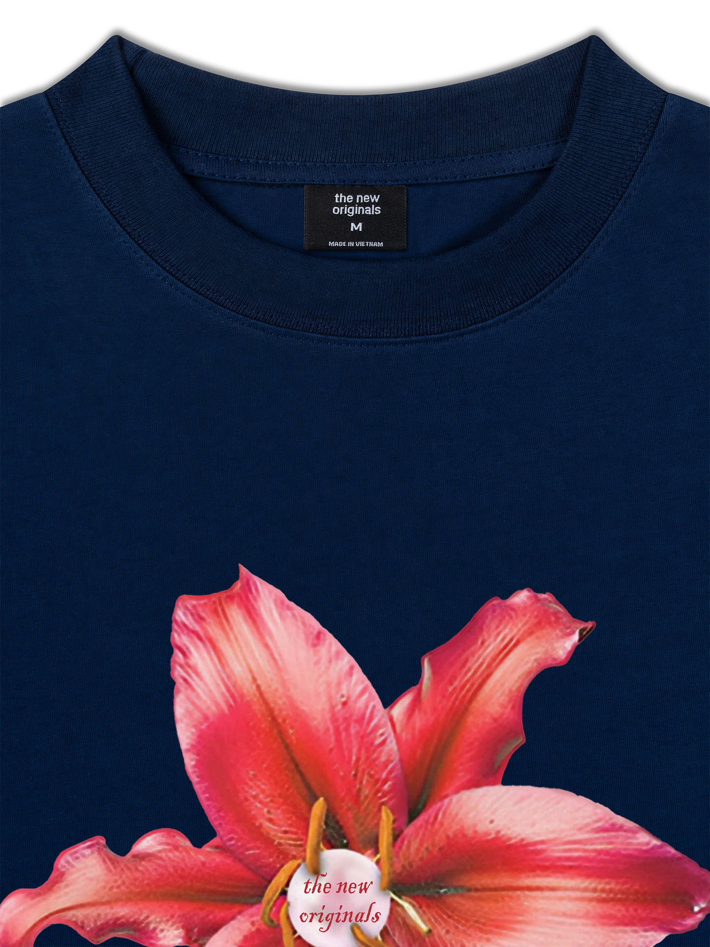 Áo Thun Relaxed Fit Pearl Lily Flower