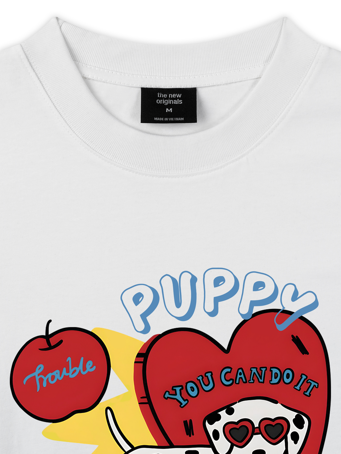 Áo Thun Relaxed Fit Puppy You Can Do It