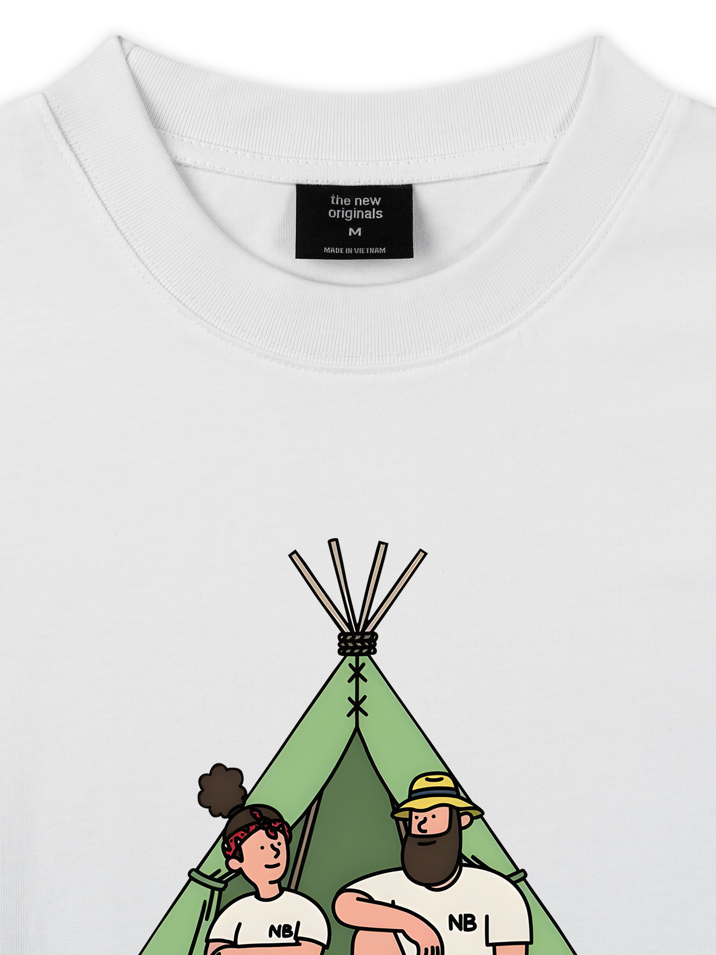 Áo Thun Relaxed Fit Go Outside  Camper Style