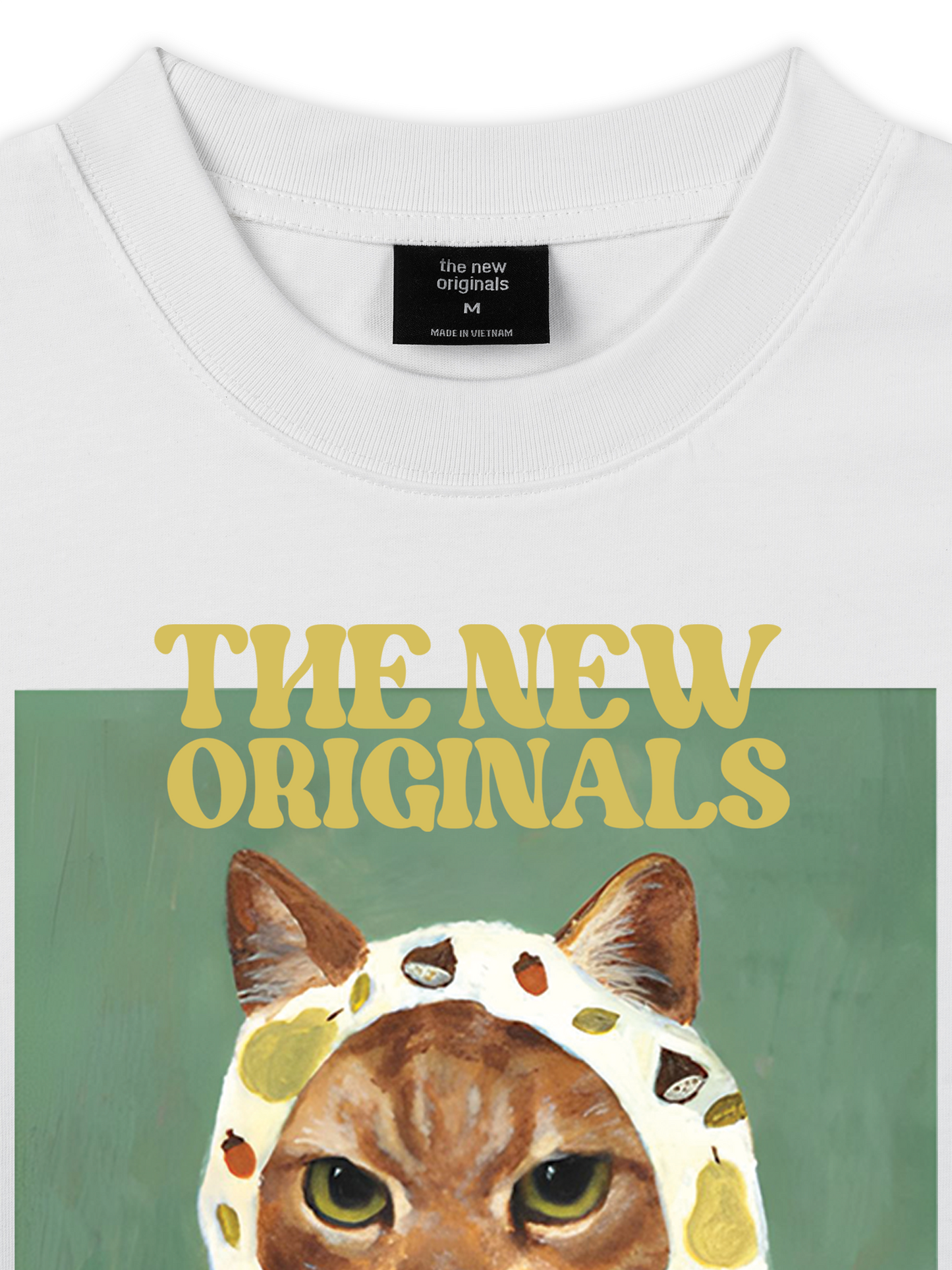 Áo Thun Relaxed Fit Lady Cat