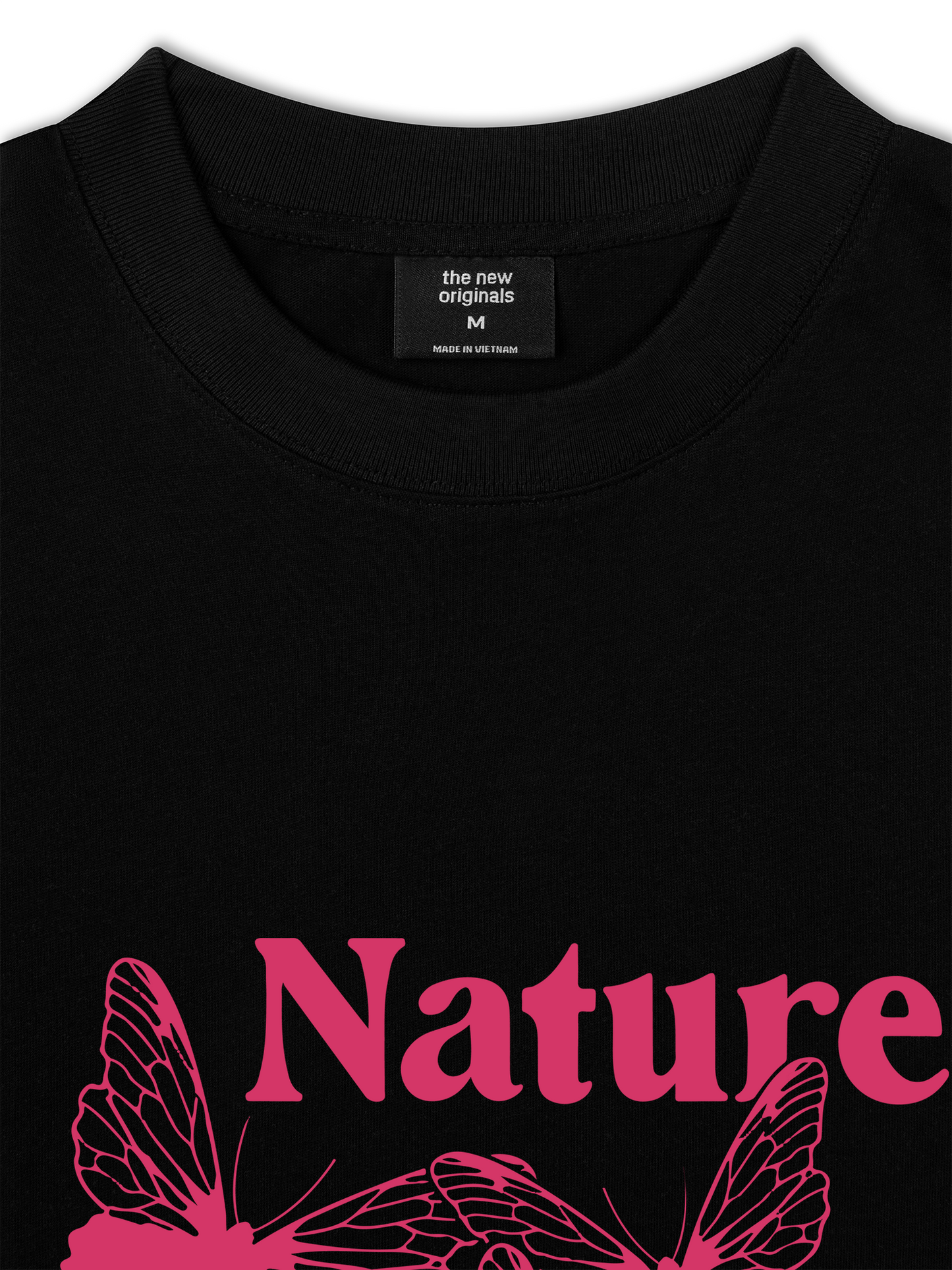 Áo Thun Relaxed Fit Pink Nature Angel