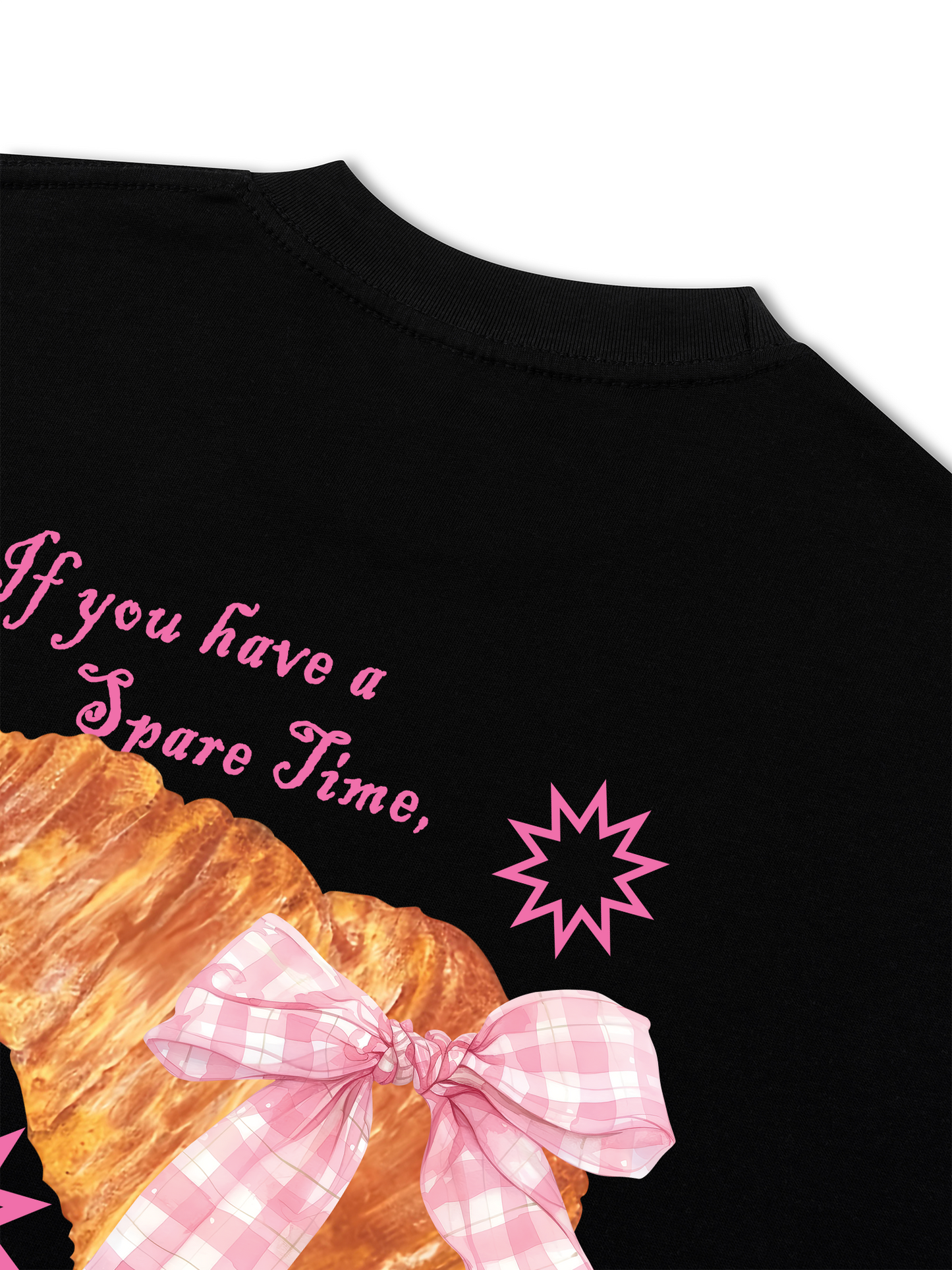 Áo Thun Relaxed Fit Go Get A Croissant