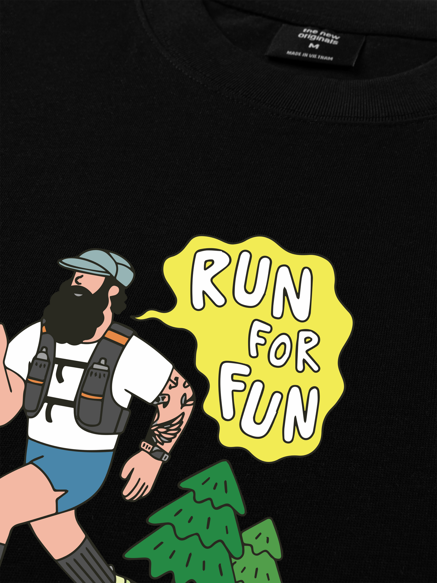 Áo Thun Relaxed Fit Run For Run