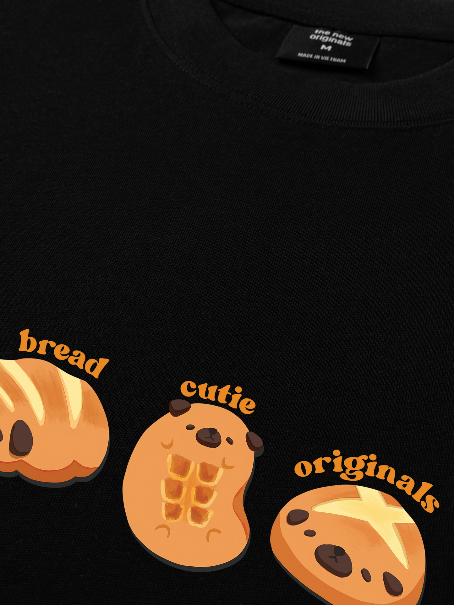 Áo Thun Relaxed Fit Sweet Pastry Cutie Bread