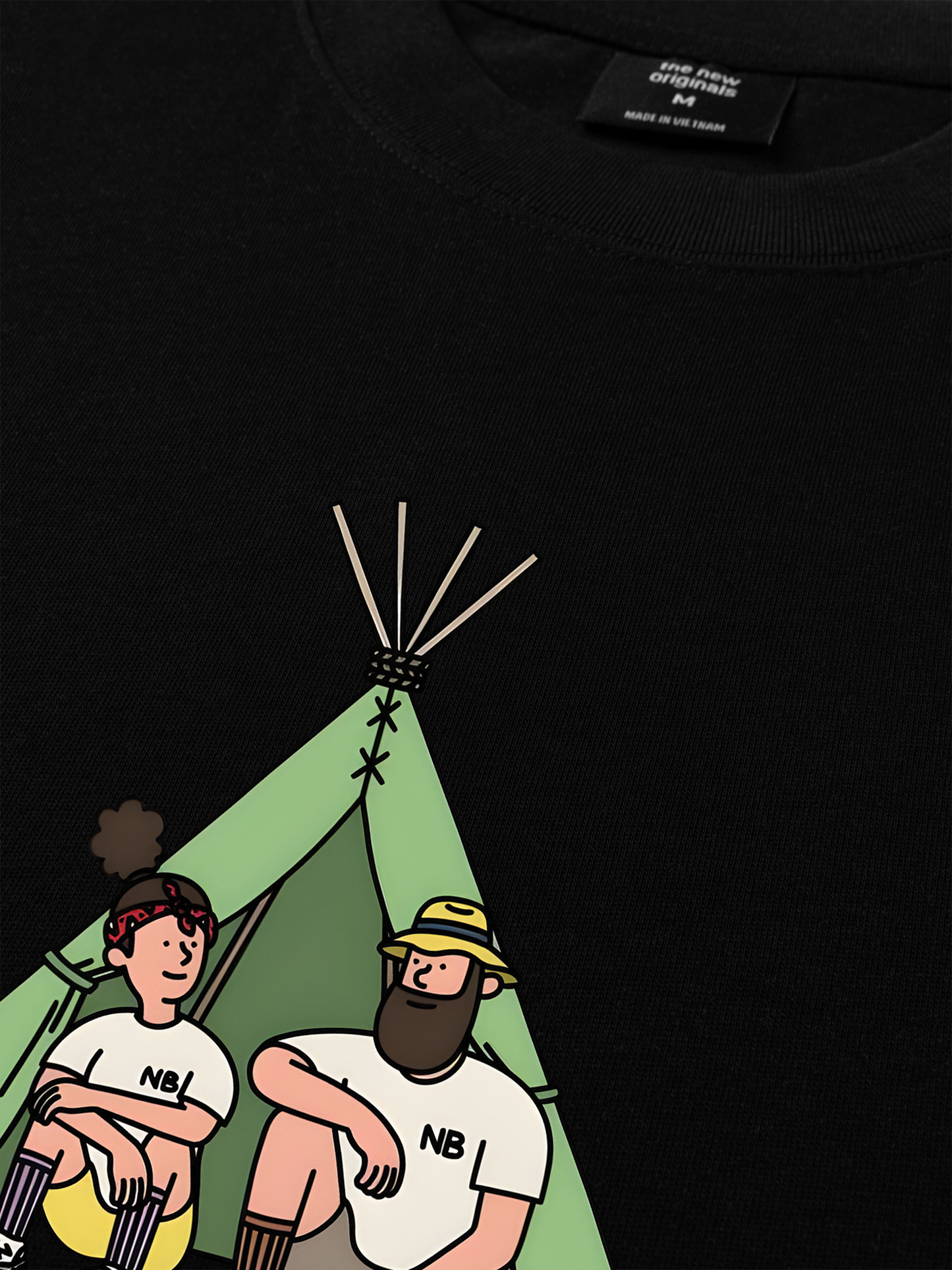 Áo Thun Relaxed Fit Go Outside  Camper Style