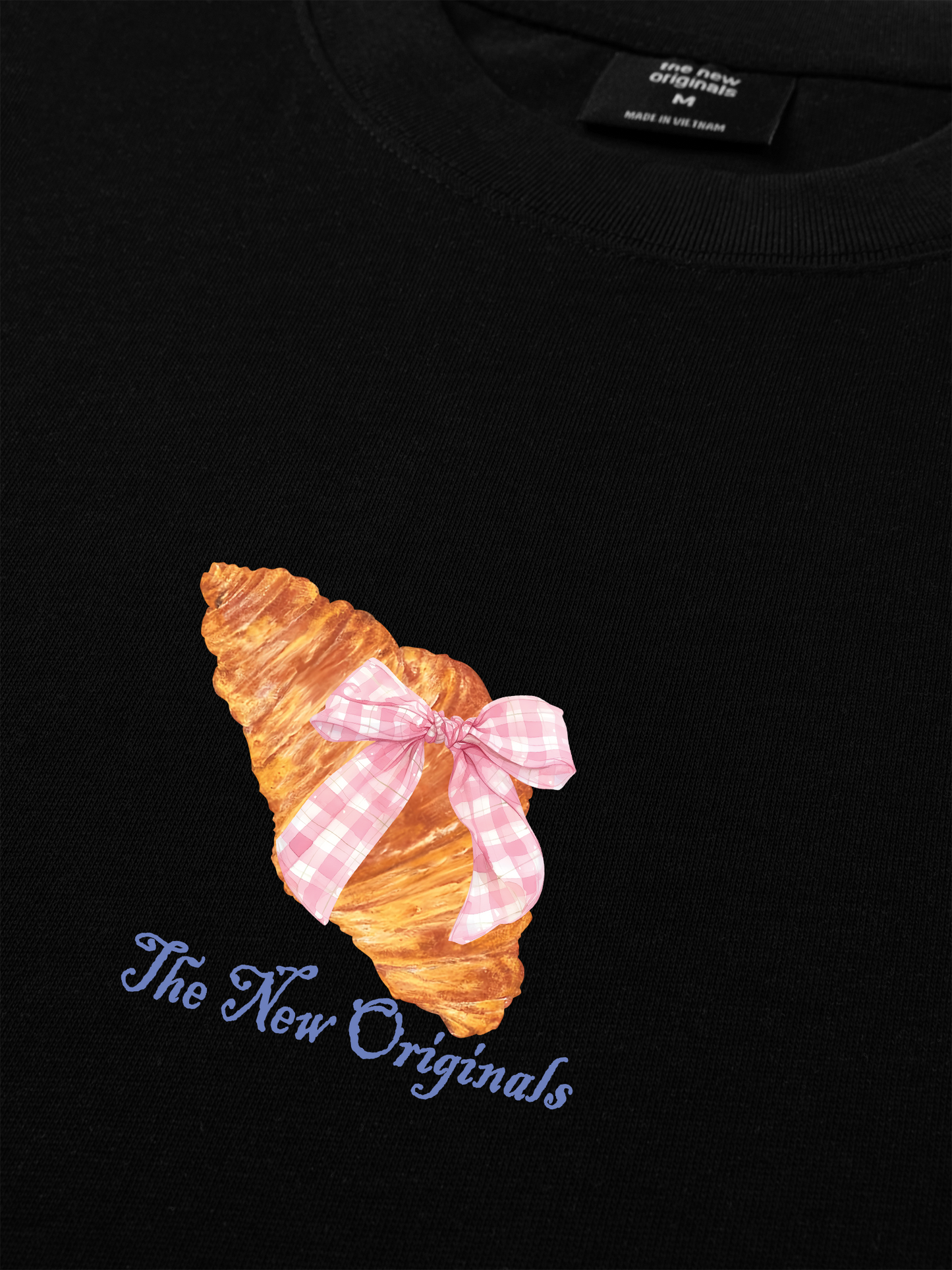 Áo Thun Relaxed Fit Go Get A Croissant