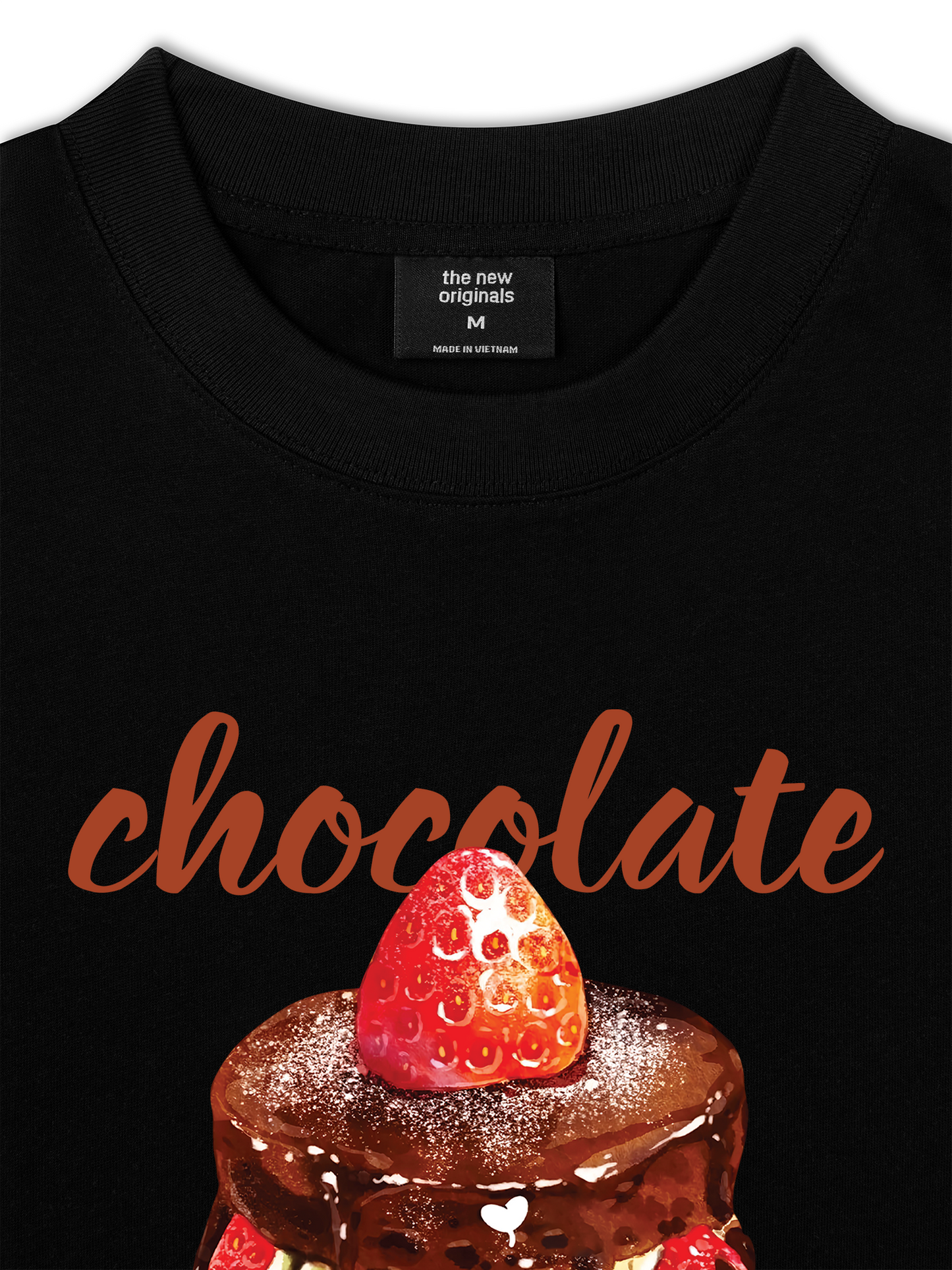 Áo Thun Relaxed Fit Strawberry Chocolate