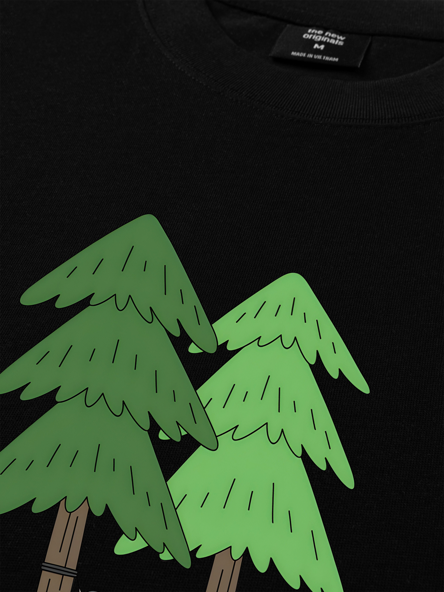 Áo Thun Relaxed Fit Let's Go Camping