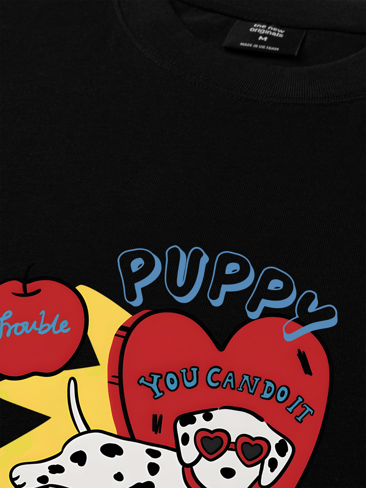 Áo Thun Relaxed Fit Puppy You Can Do It