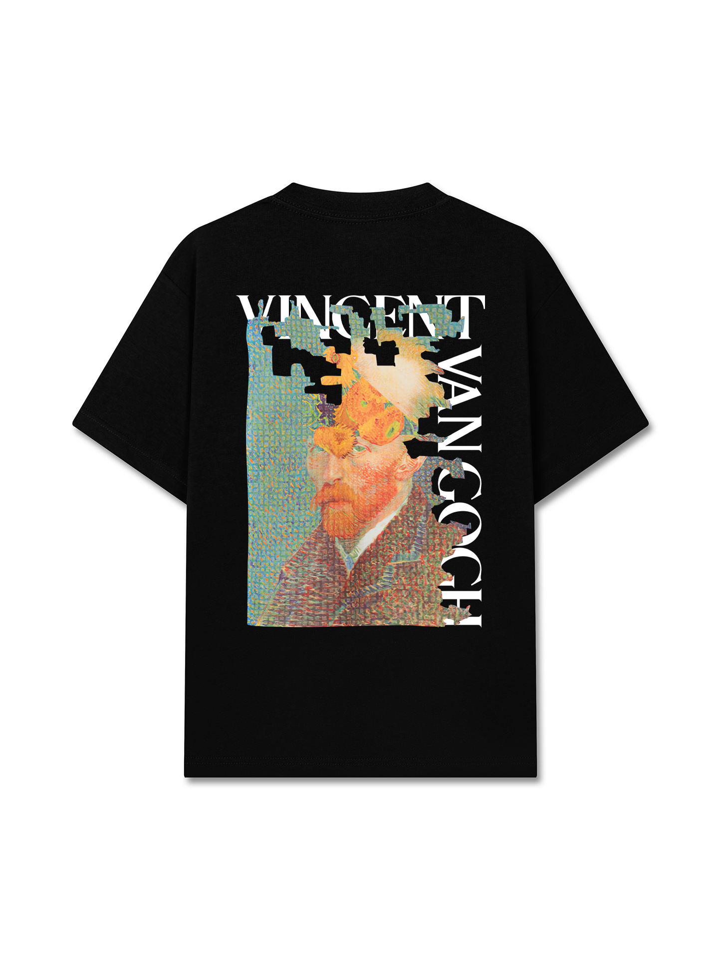 Áo Thun Relaxed Fit Puzzle Van Gogh