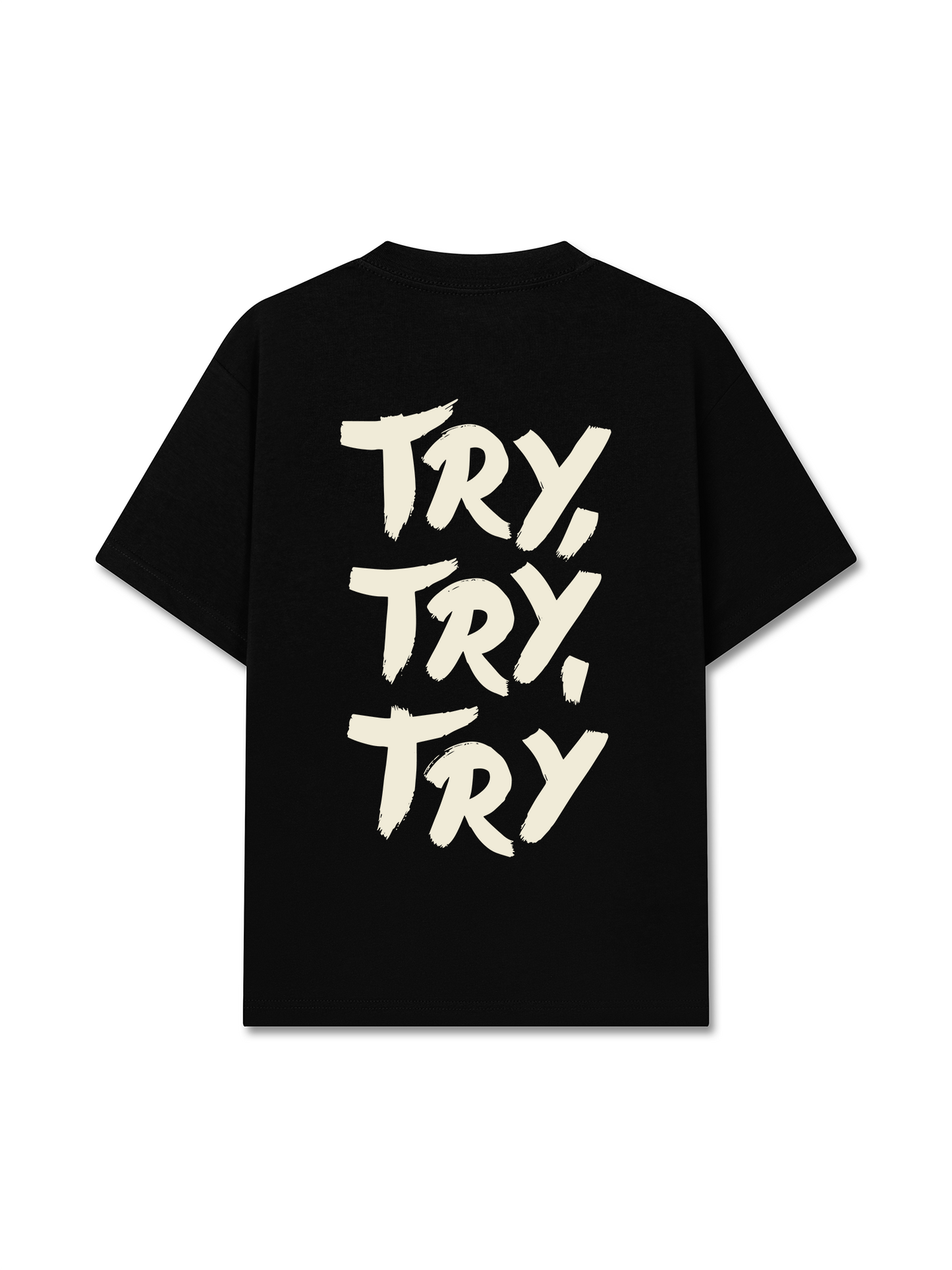 Áo Thun Relaxed Fit Try,Try,Try