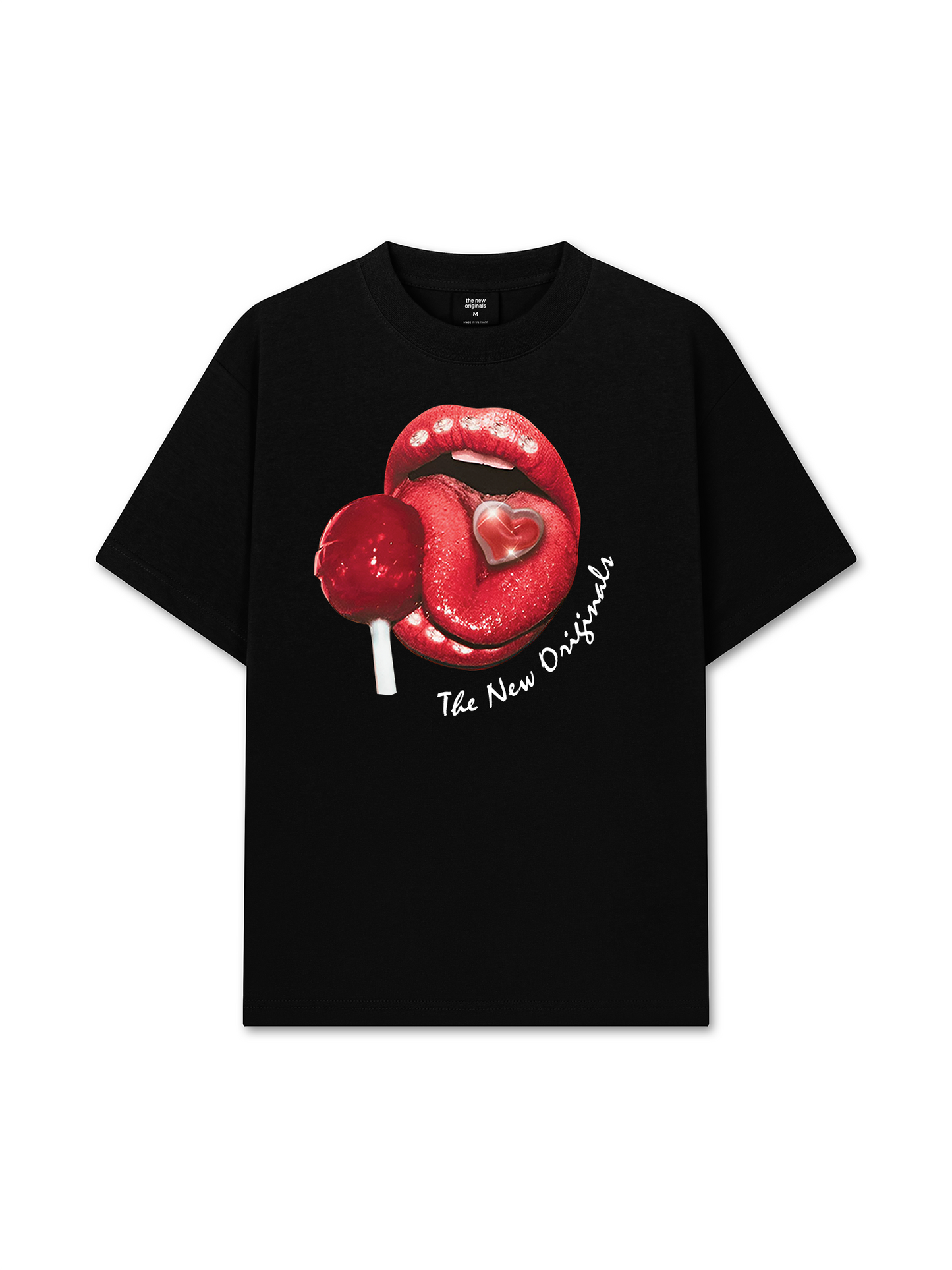 Áo Thun Relaxed Fit Lips Lollipop