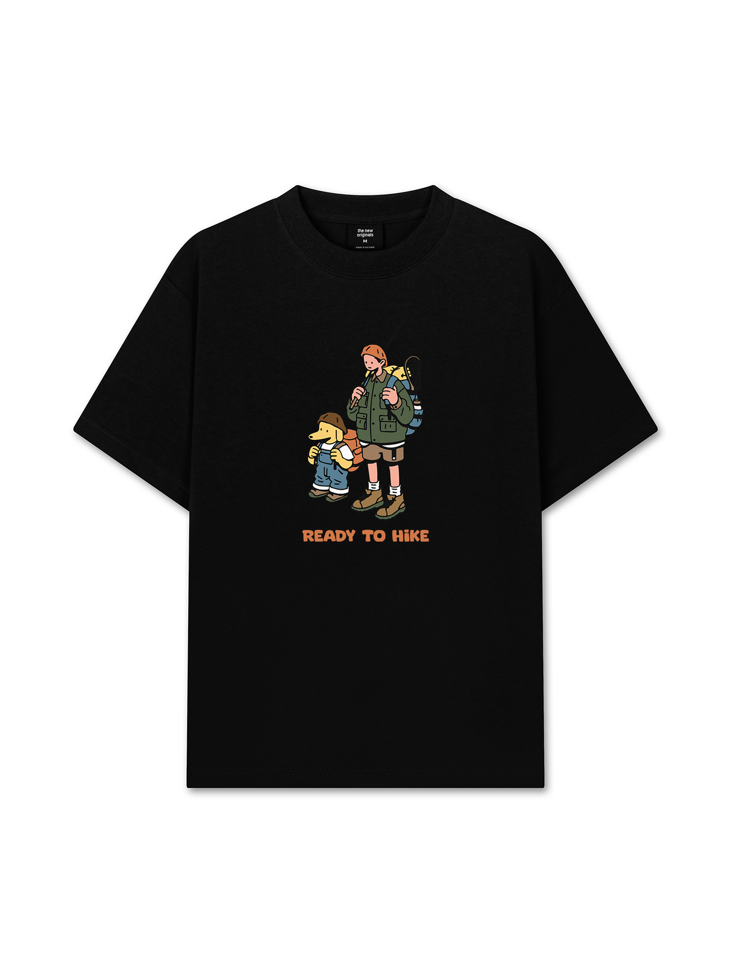 Áo Thun Relaxed Fit Ready to Hike