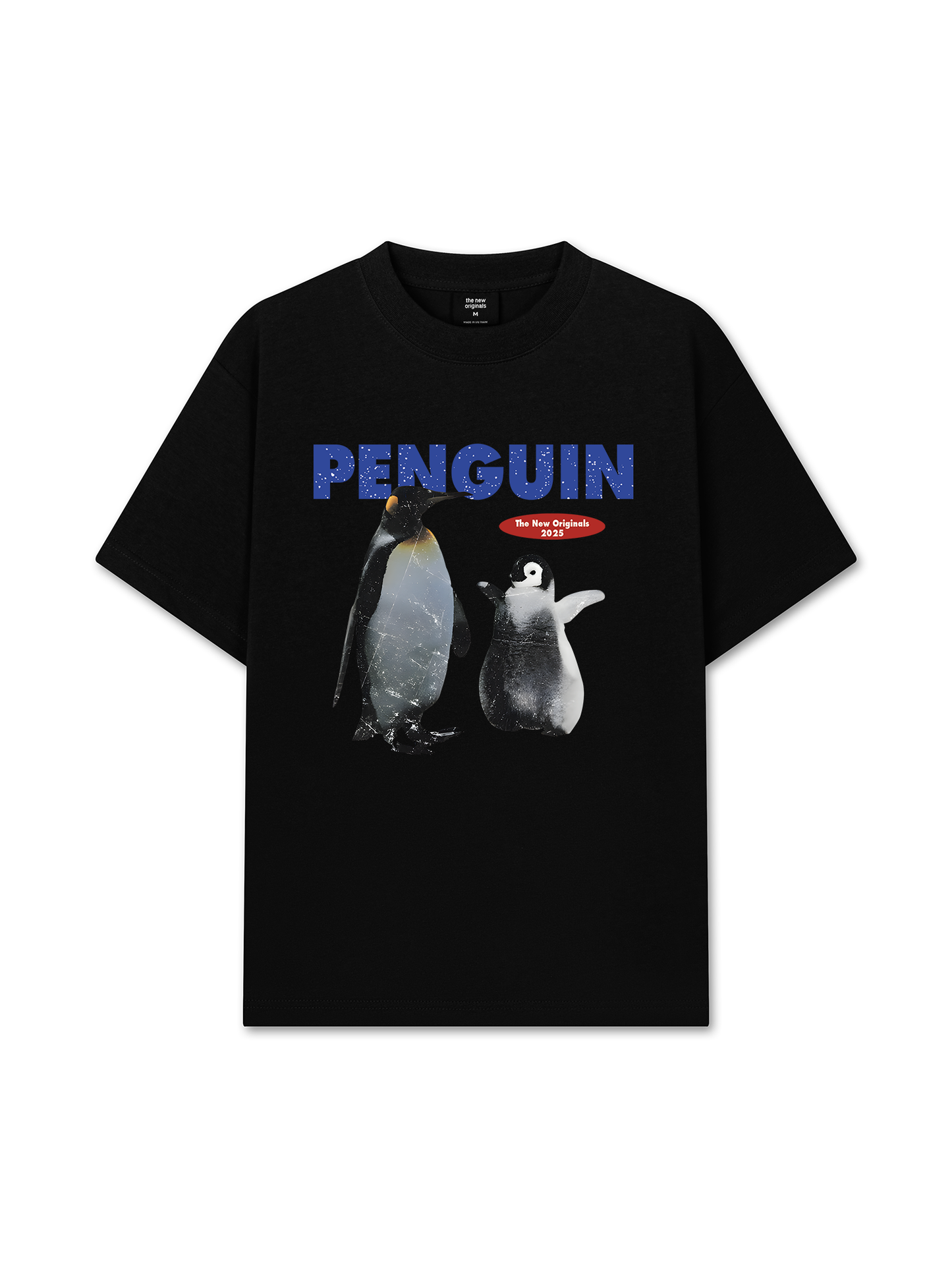 Áo Thun Relaxed Fit Penguin Funny