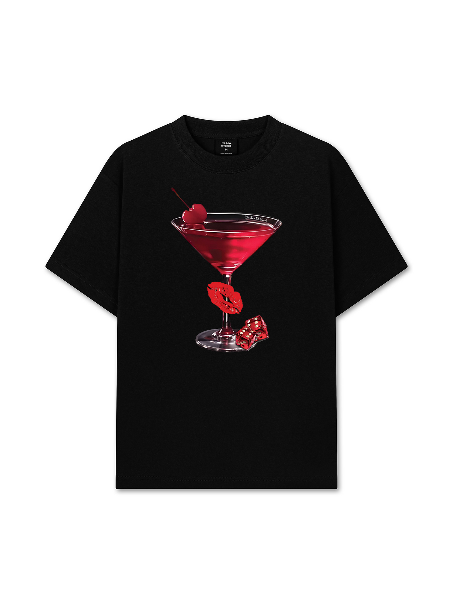 Áo Thun Relaxed Fit Seductive Night Cherry Goblet