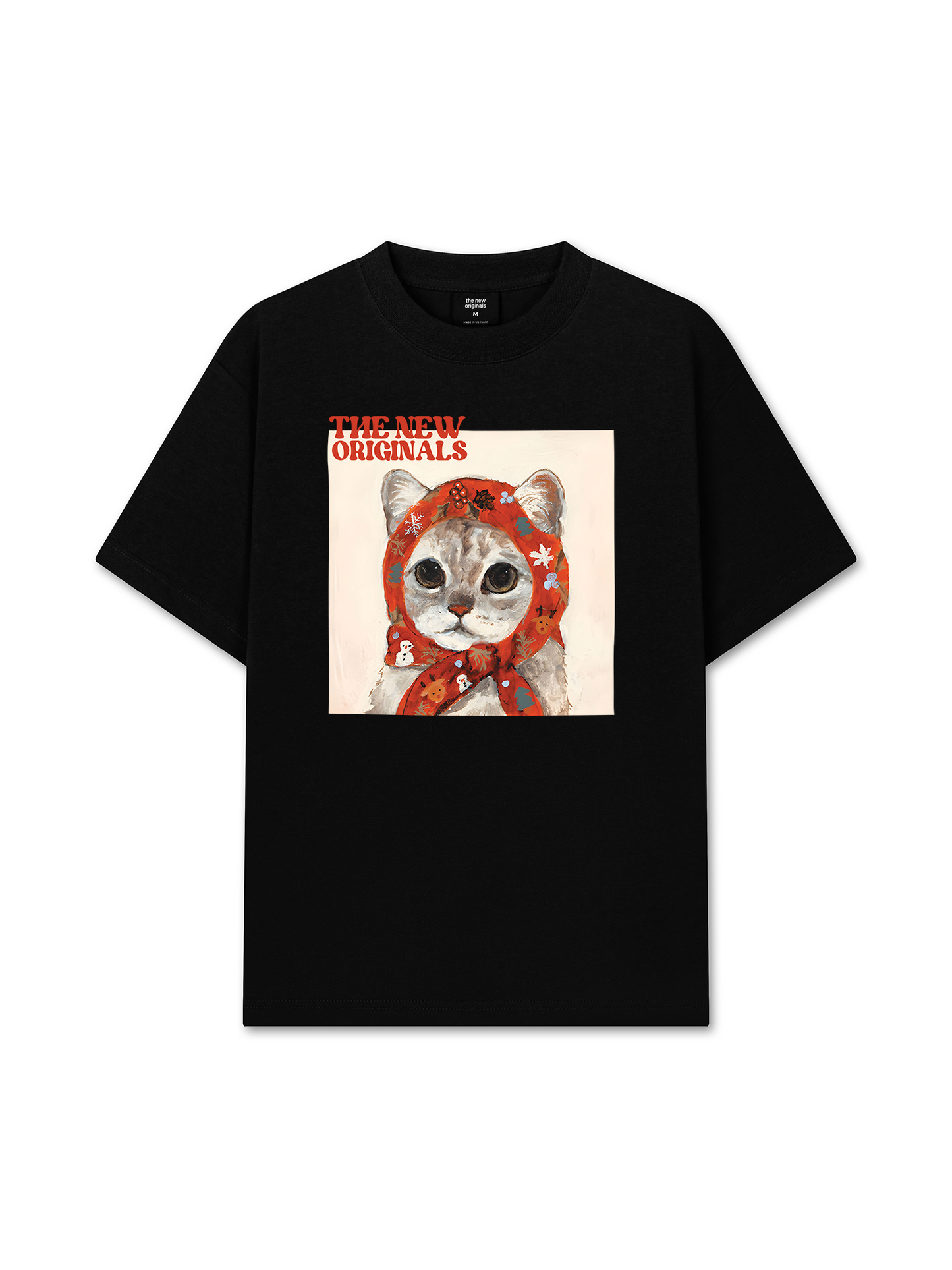 Áo Thun Relaxed Fit Muse Cat