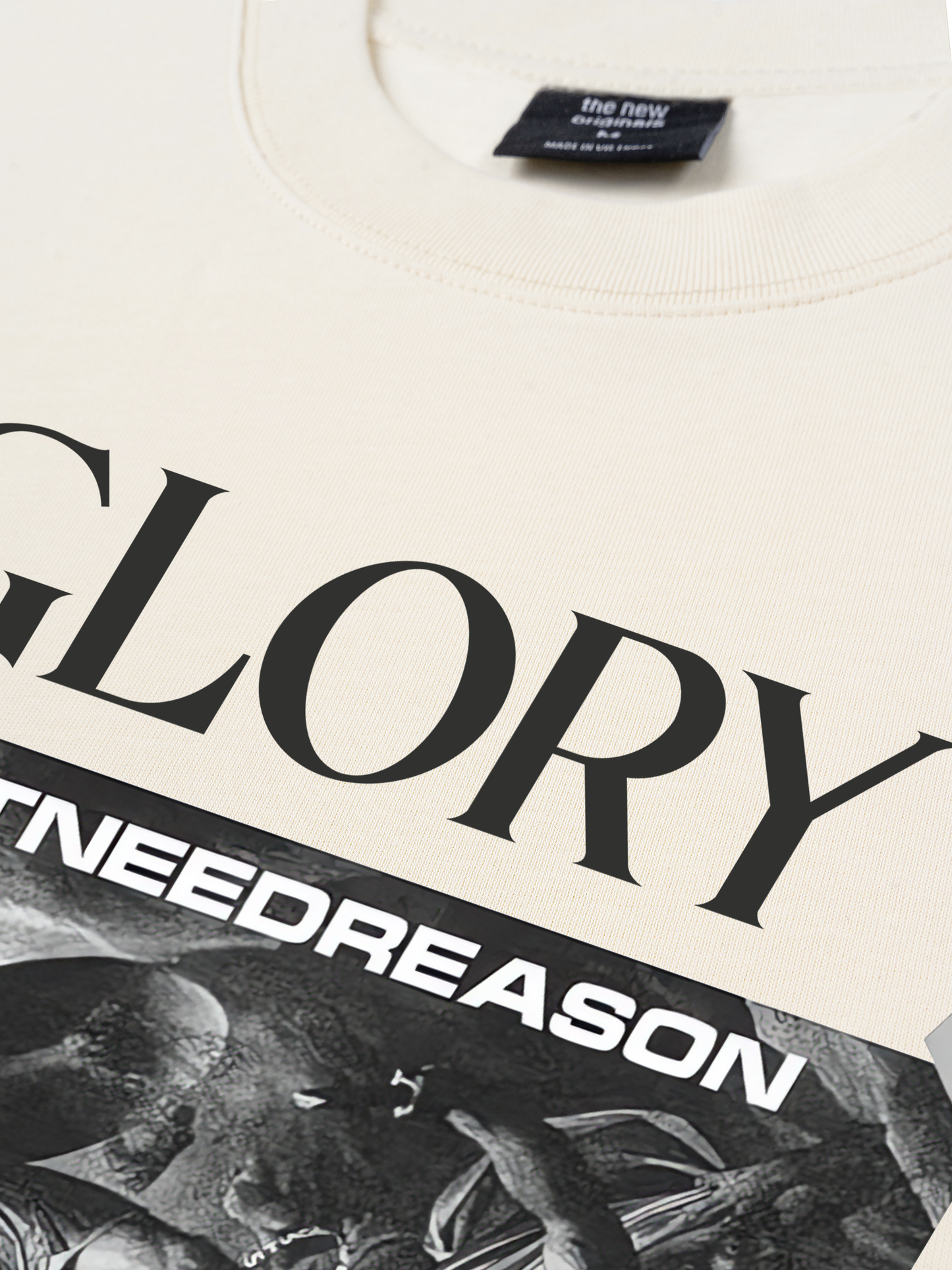 Áo Thun Relaxed Fit Glory Dont Need Reason