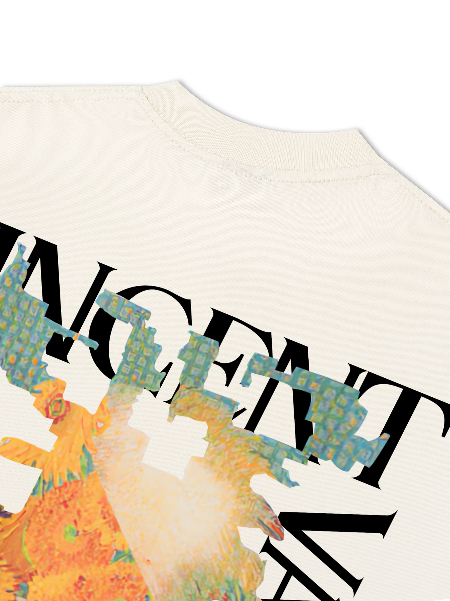 Áo Thun Relaxed Fit Puzzle Van Gogh