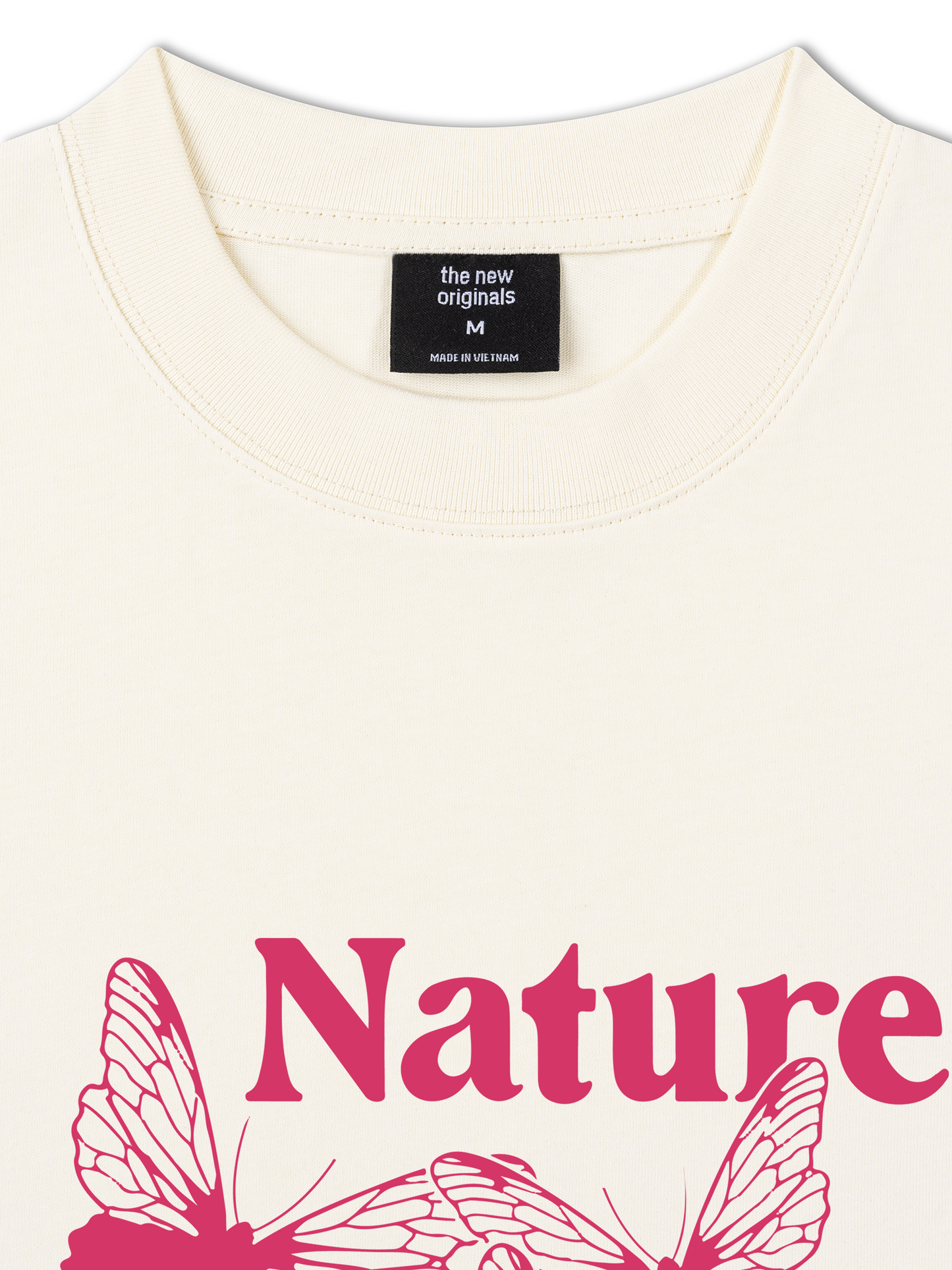 Áo Thun Relaxed Fit Pink Nature Angel