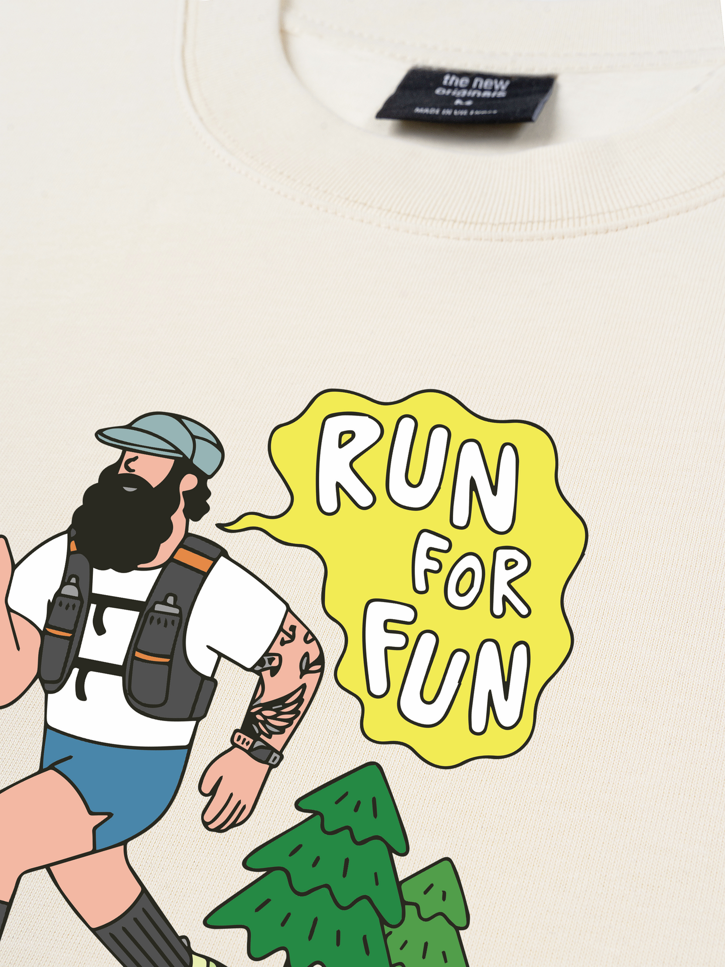 Áo Thun Relaxed Fit Run For Run