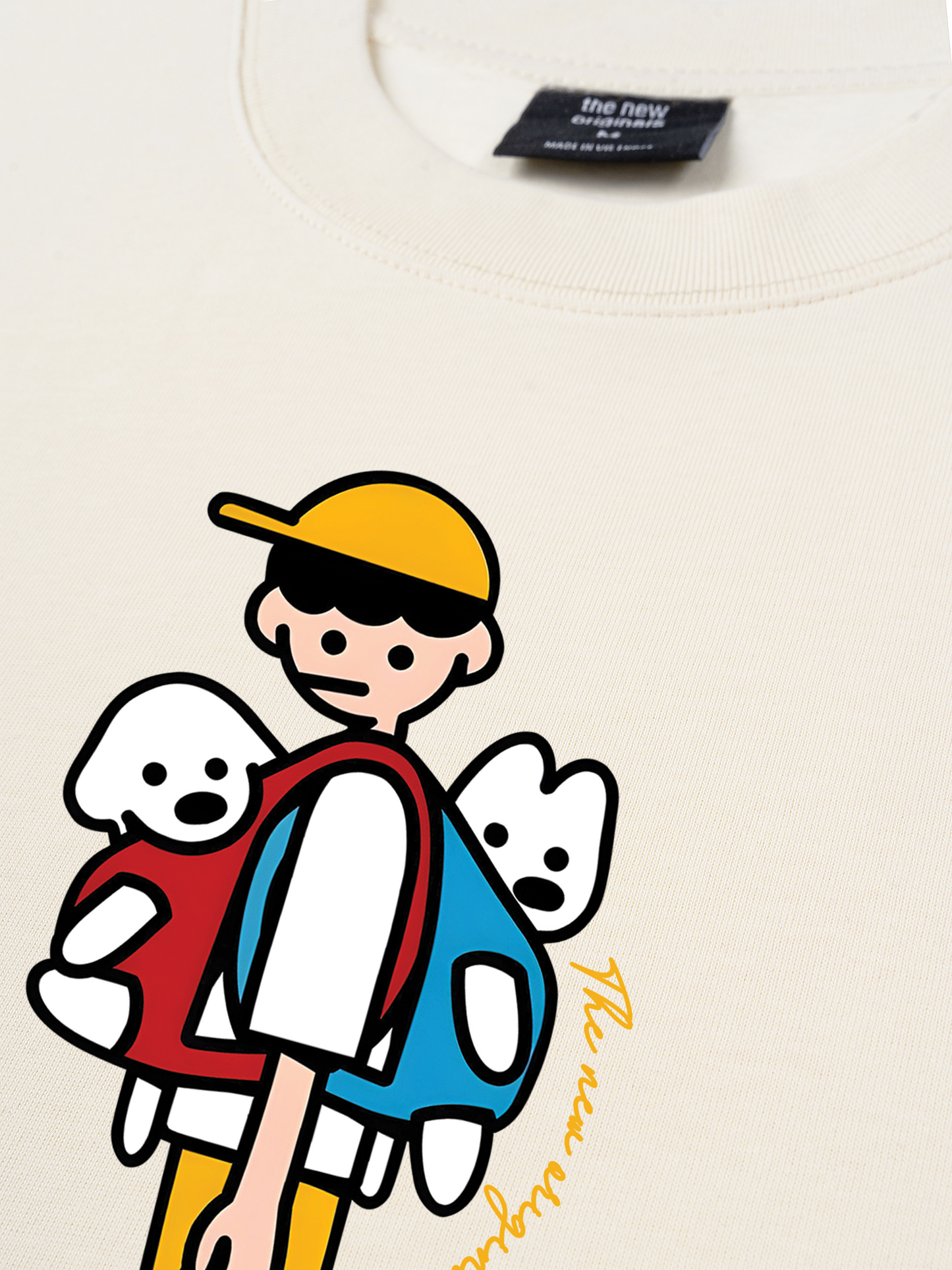 Áo Thun Relaxed Fit Let's Go