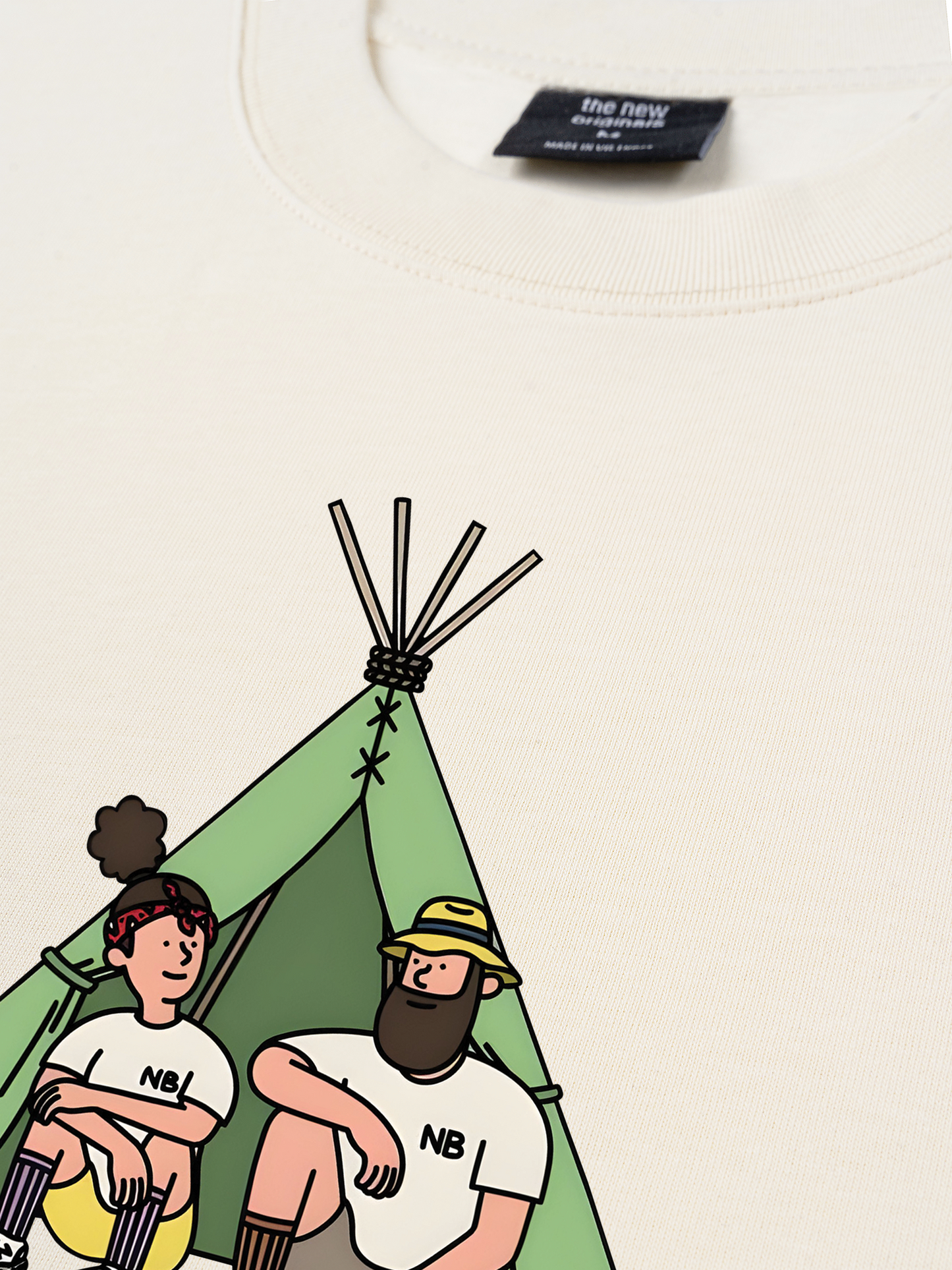 Áo Thun Relaxed Fit Go Outside  Camper Style