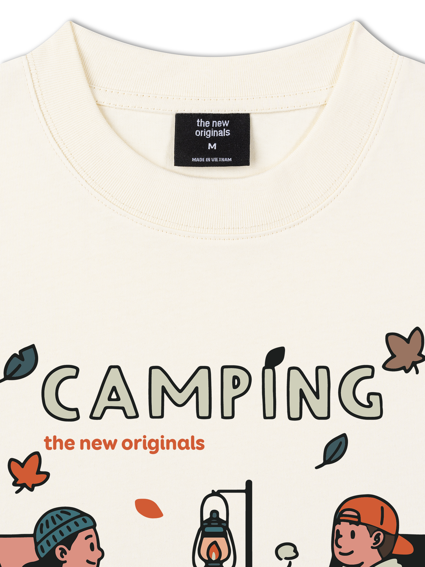 Áo Thun Relaxed Fit Go Outside Go Camping