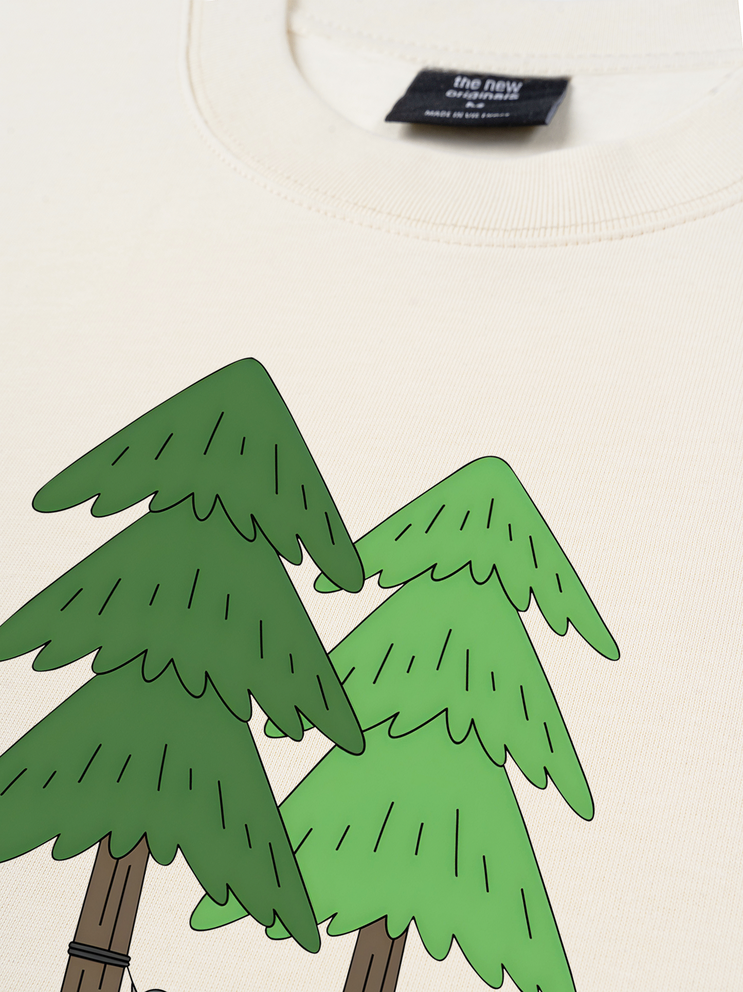 Áo Thun Relaxed Fit Let's Go Camping