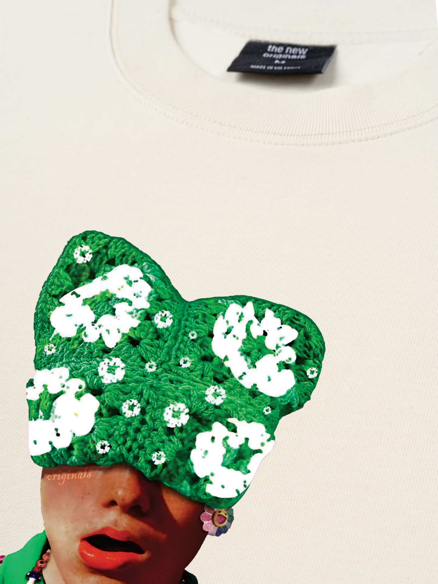 Áo Thun Relaxed Fit Summer Dopamine Kitty Cap Pink Gradient