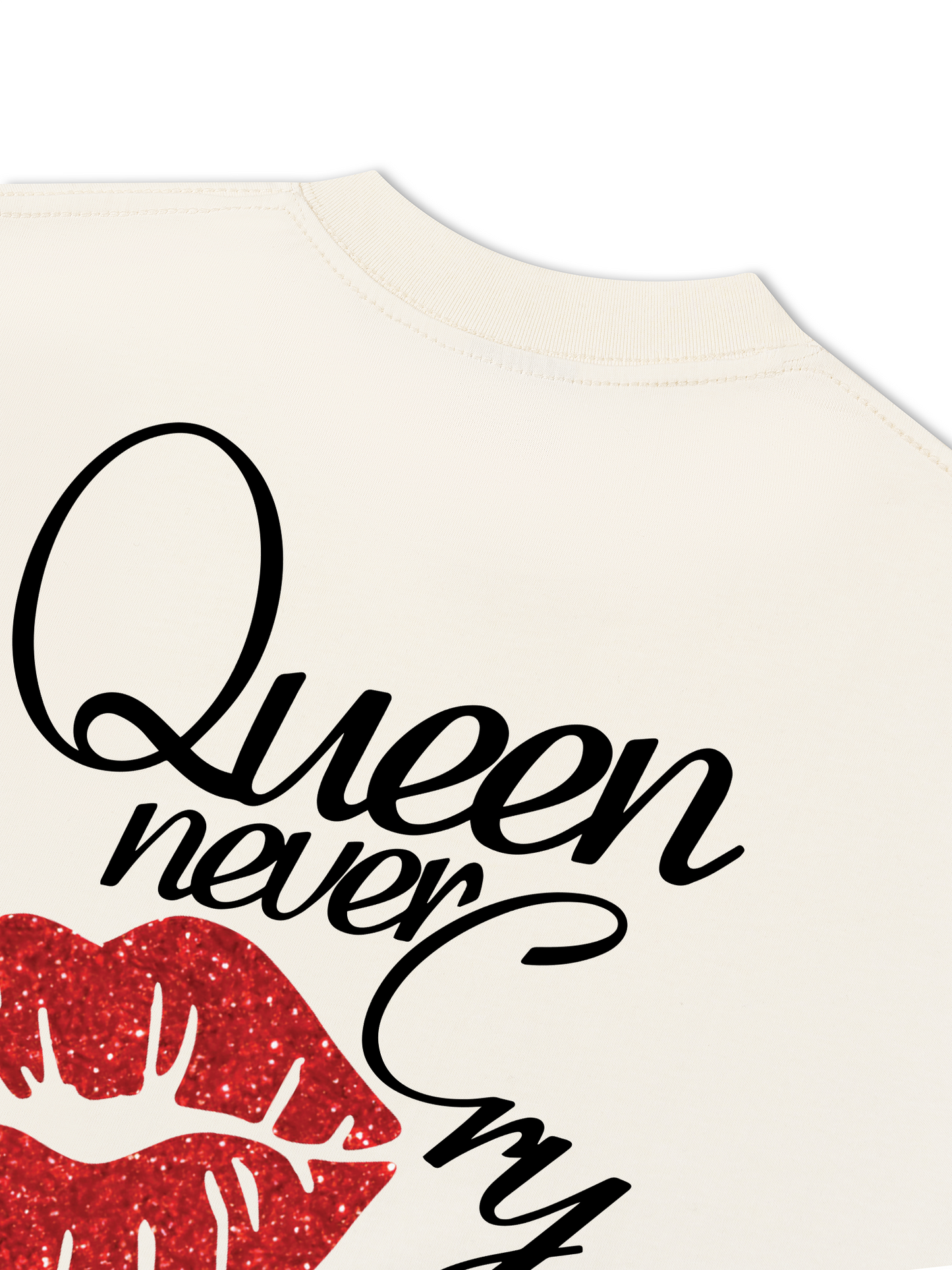 Áo Thun Relaxed Fit Queen Never Cry