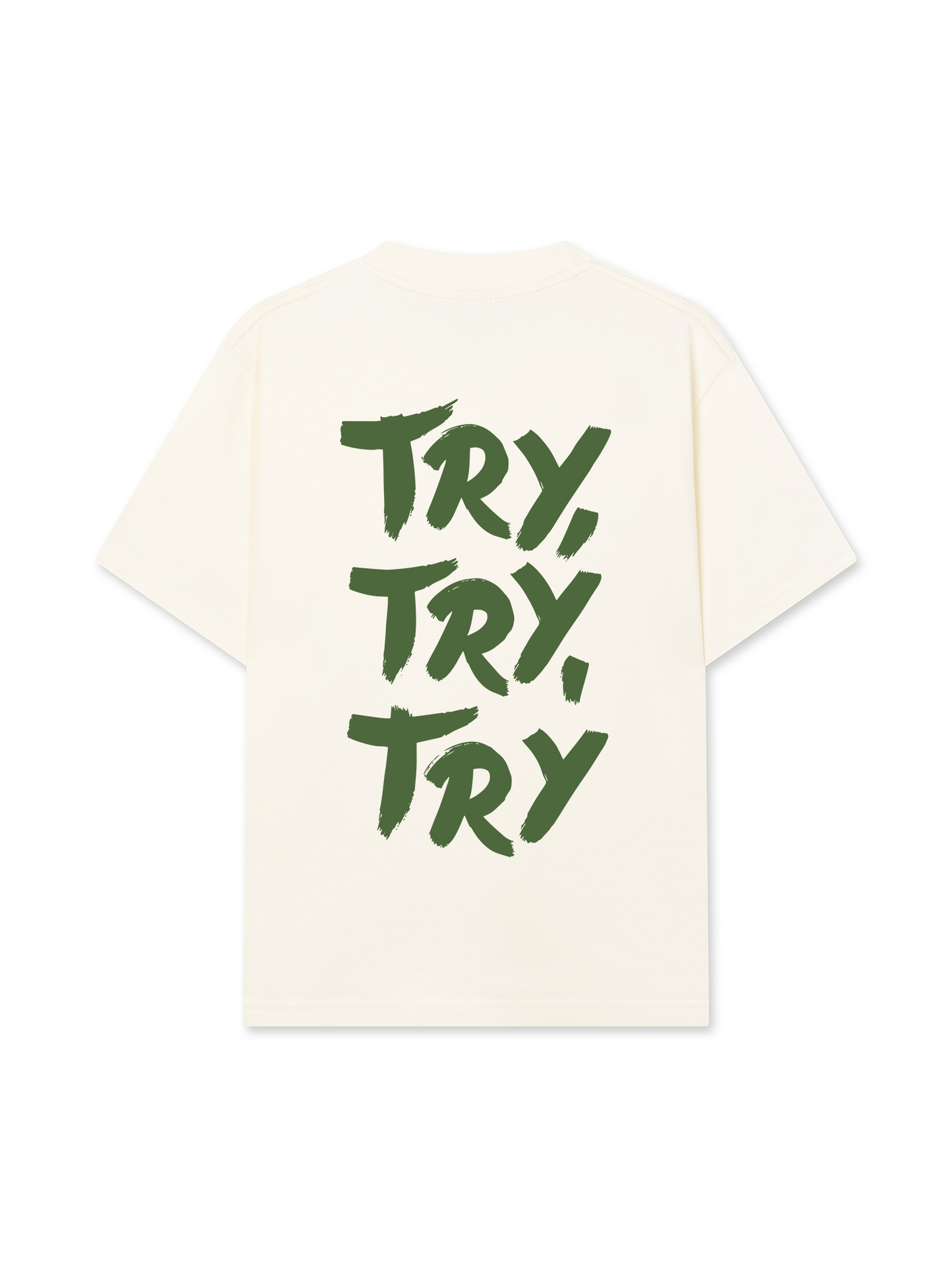 Áo Thun Relaxed Fit Try,Try,Try