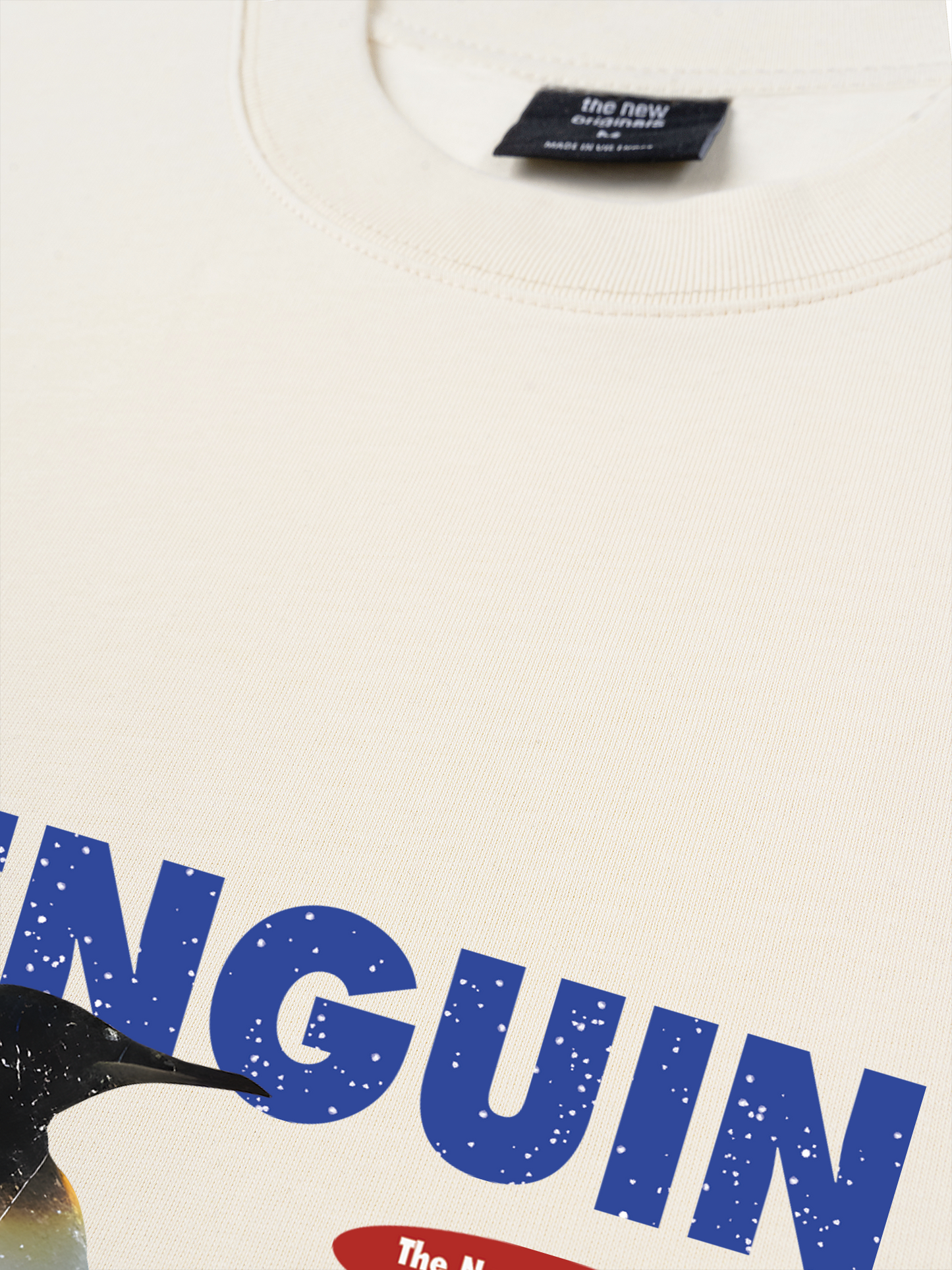 Áo Thun Relaxed Fit Penguin Funny