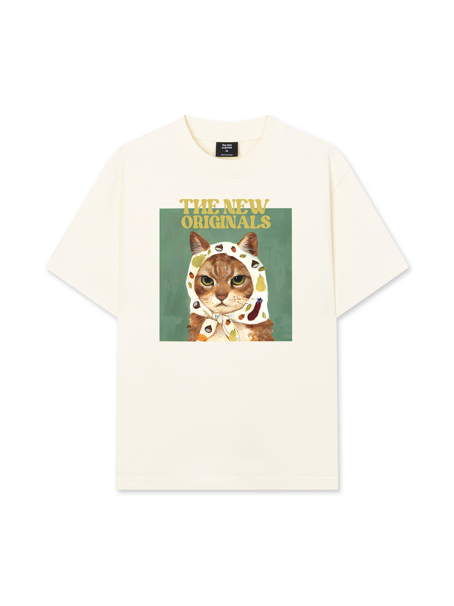 Áo Thun Relaxed Fit Lady Cat