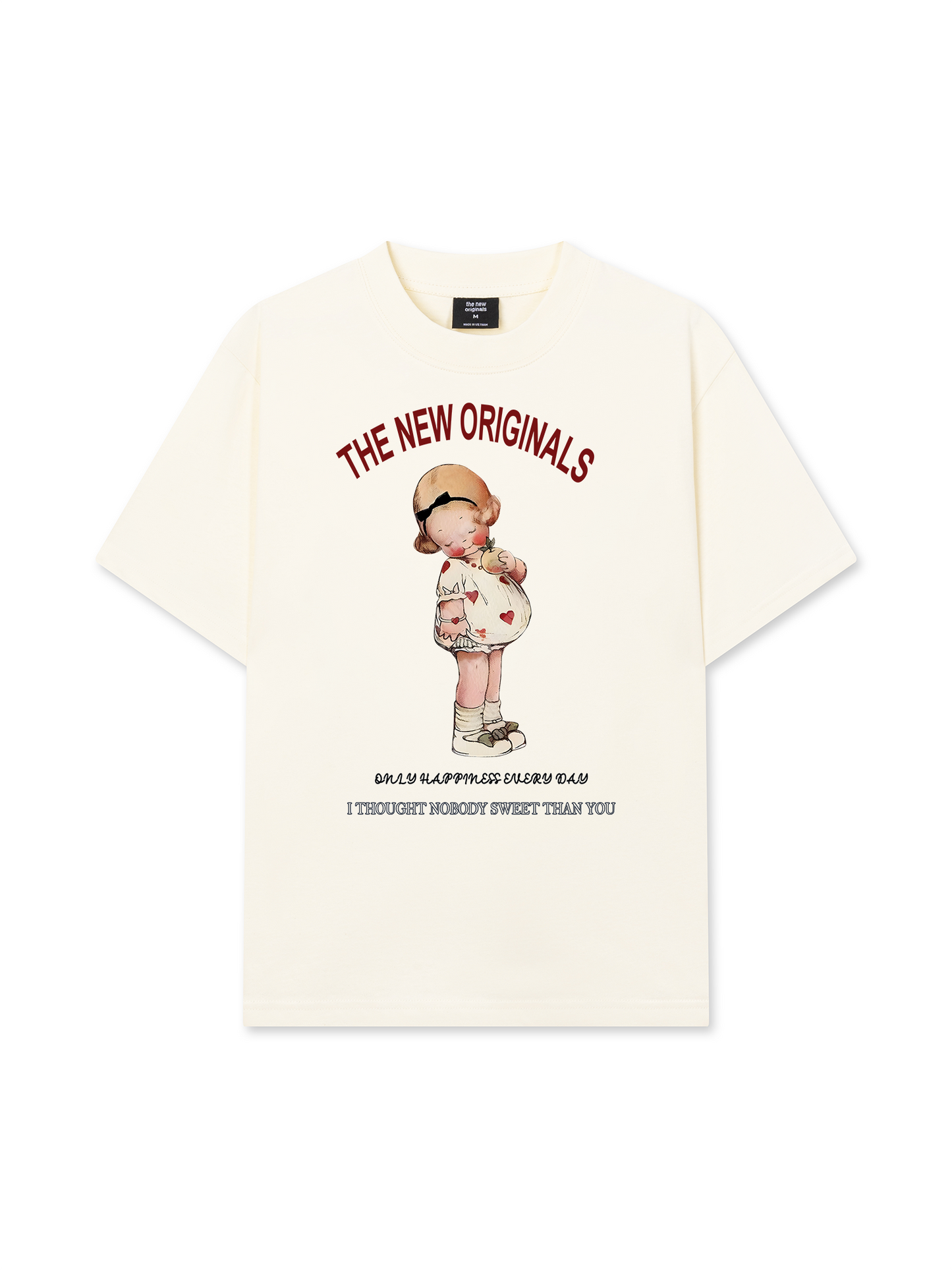 Áo Thun Relaxed Fit Happiness everyday