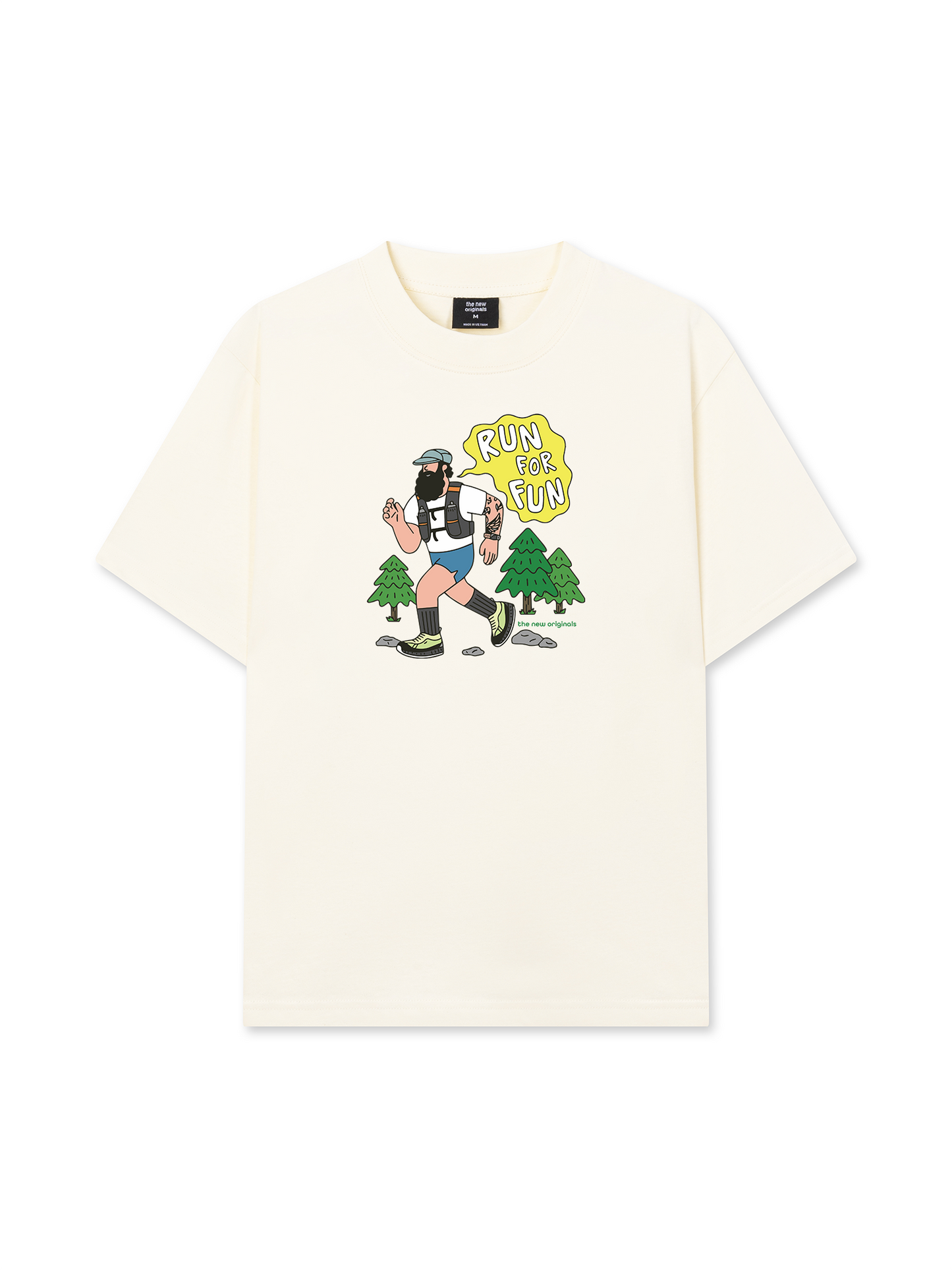 Áo Thun Relaxed Fit Run For Run