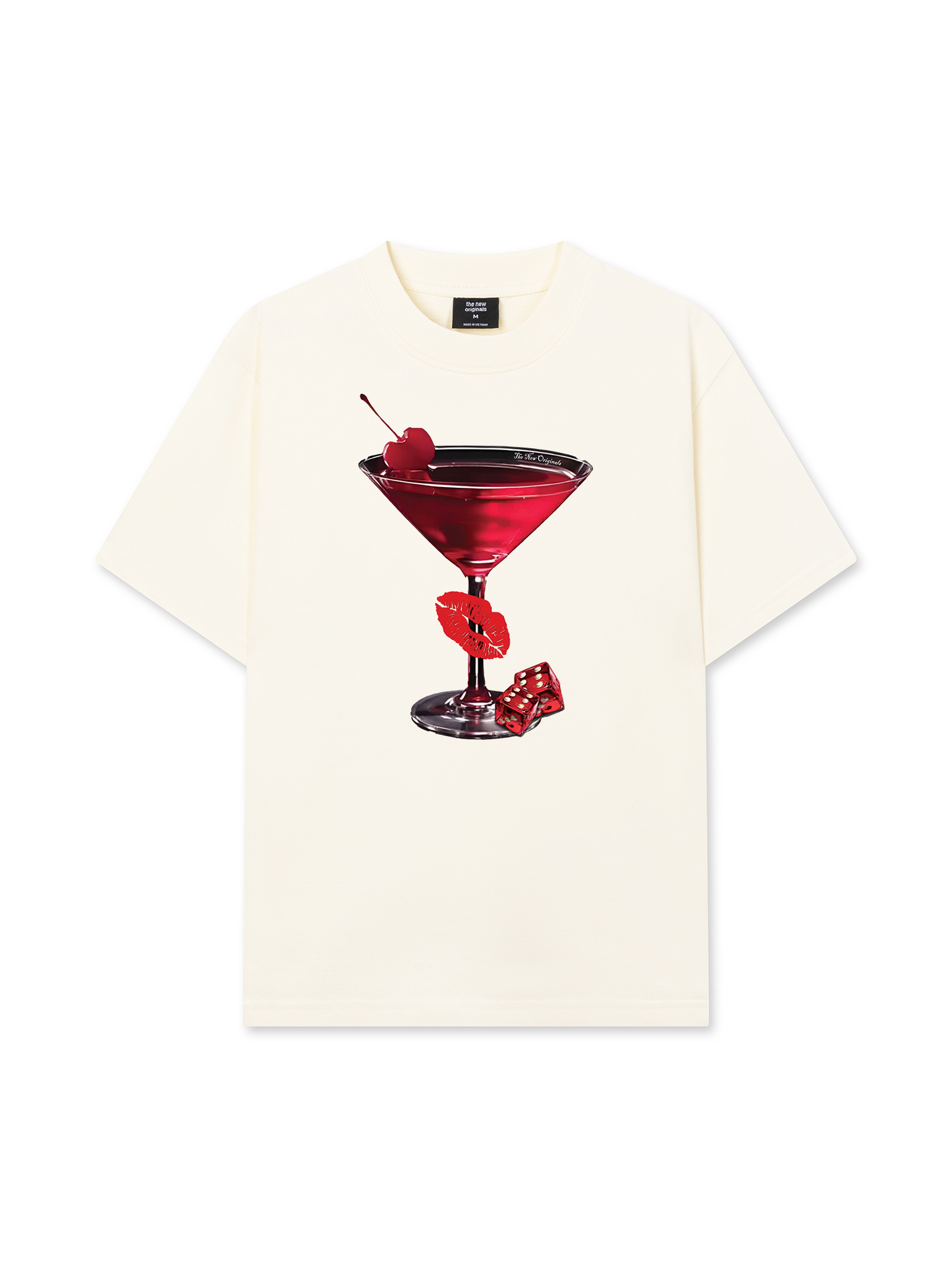 Áo Thun Relaxed Fit Seductive Night Cherry Goblet