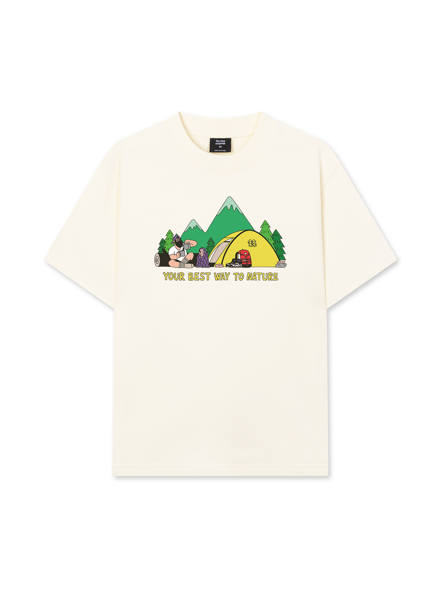 Áo Thun Relaxed Fit Let's Go Outside