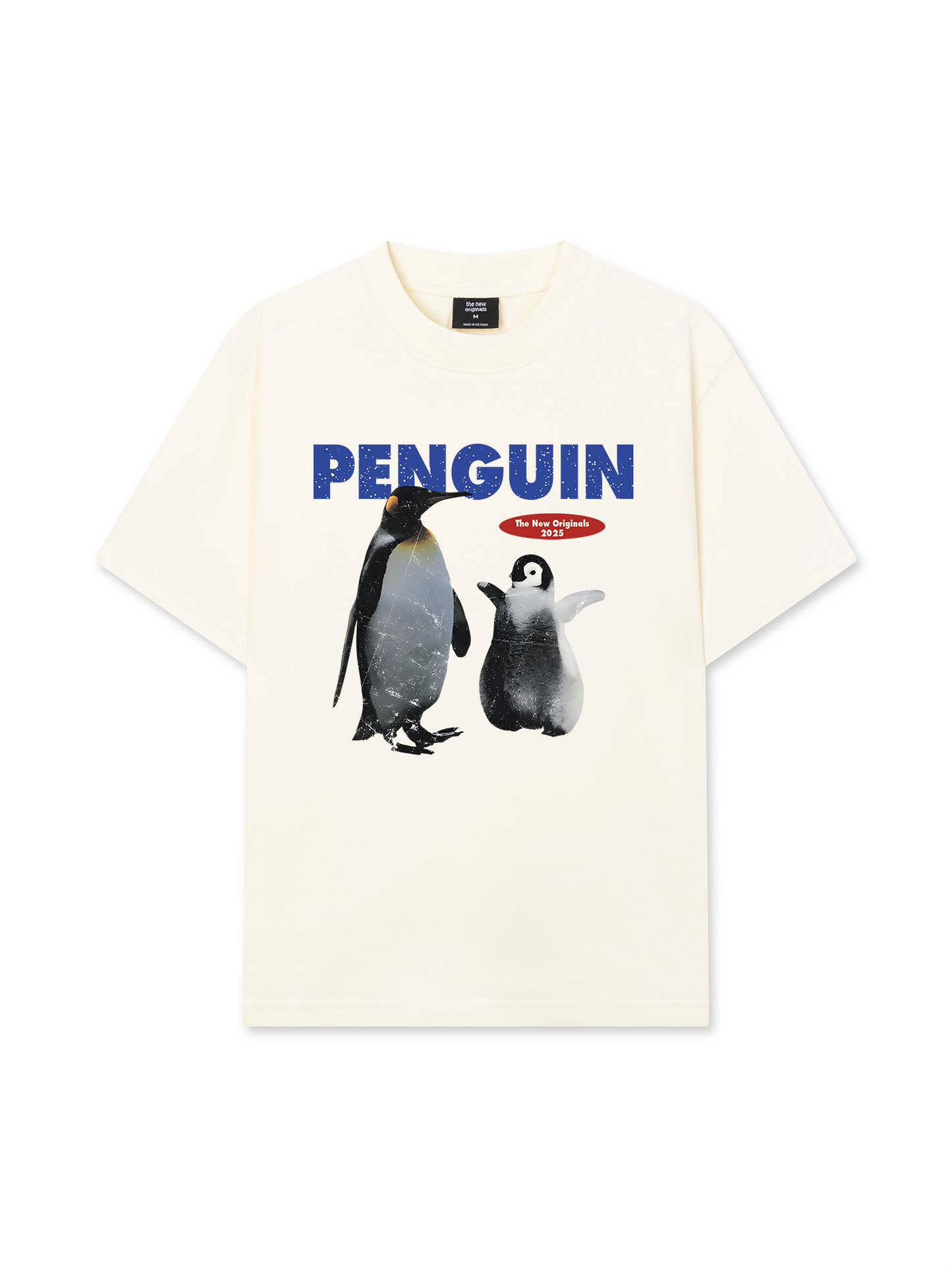 Áo Thun Relaxed Fit Penguin Funny