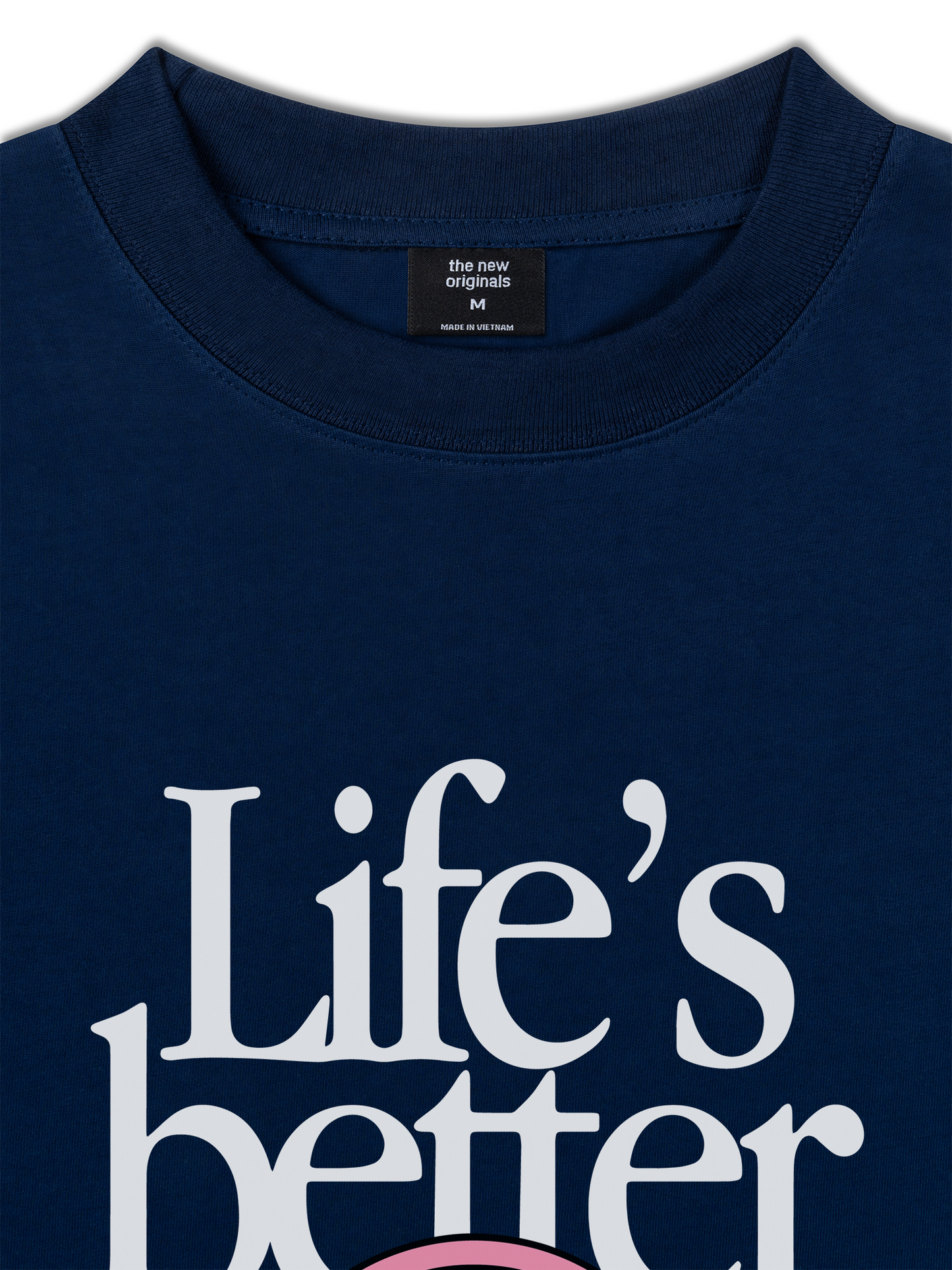 Áo Thun Relaxed Fit Life's Better With Music