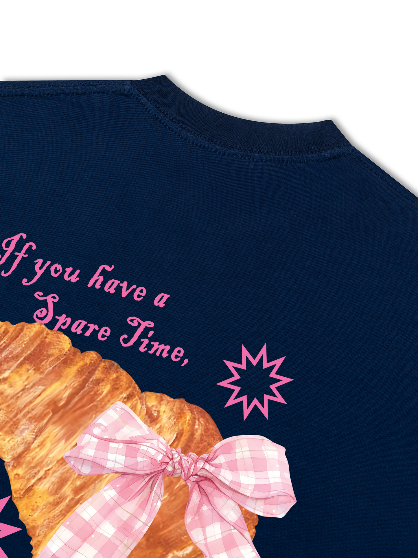 Áo Thun Relaxed Fit Go Get A Croissant