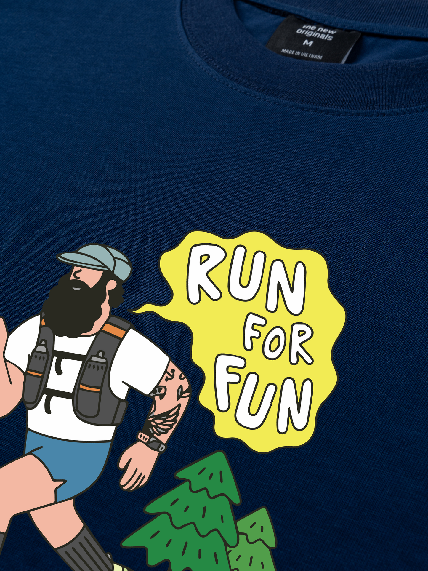 Áo Thun Relaxed Fit Run For Run