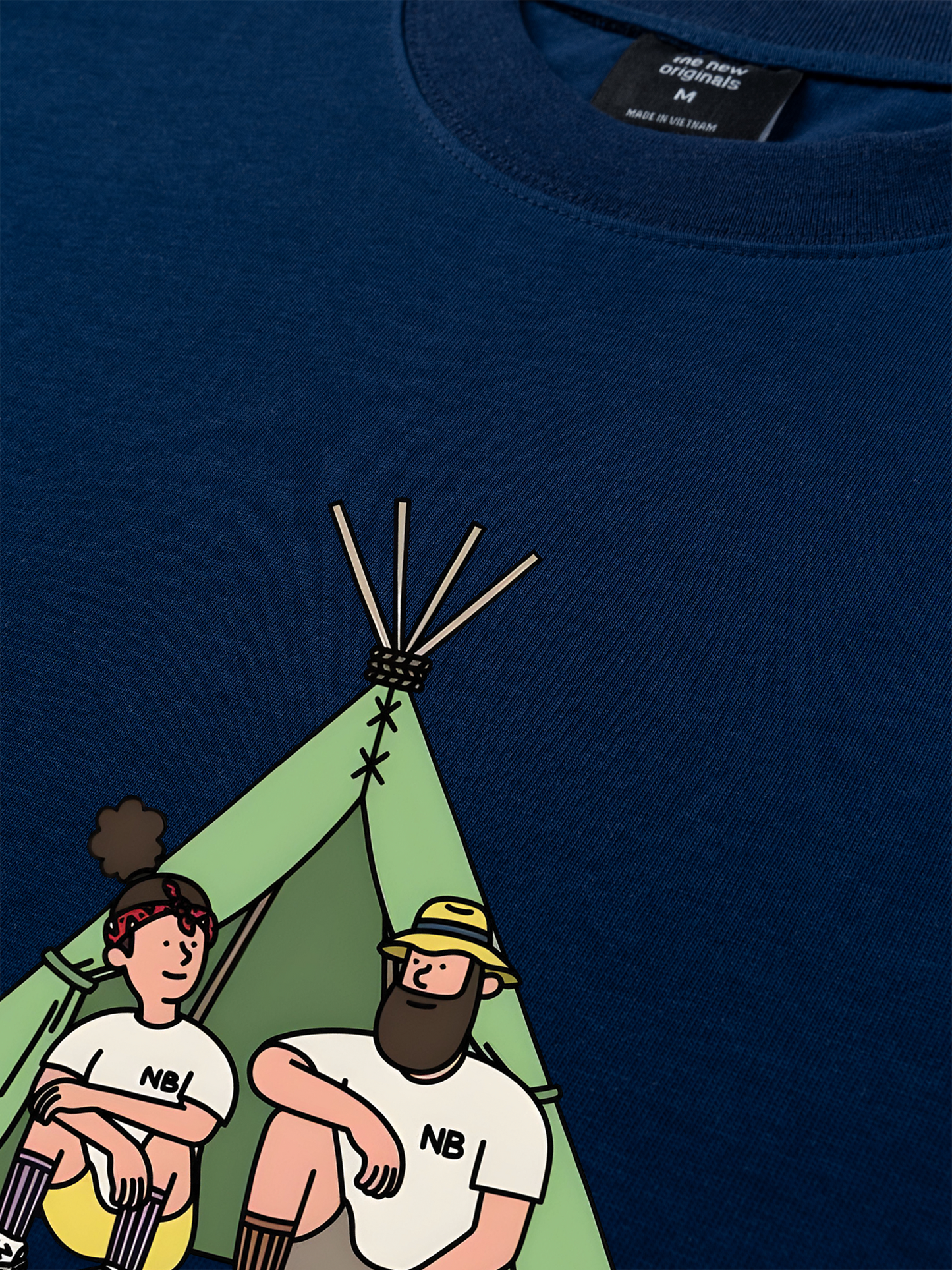 Áo Thun Relaxed Fit Go Outside  Camper Style