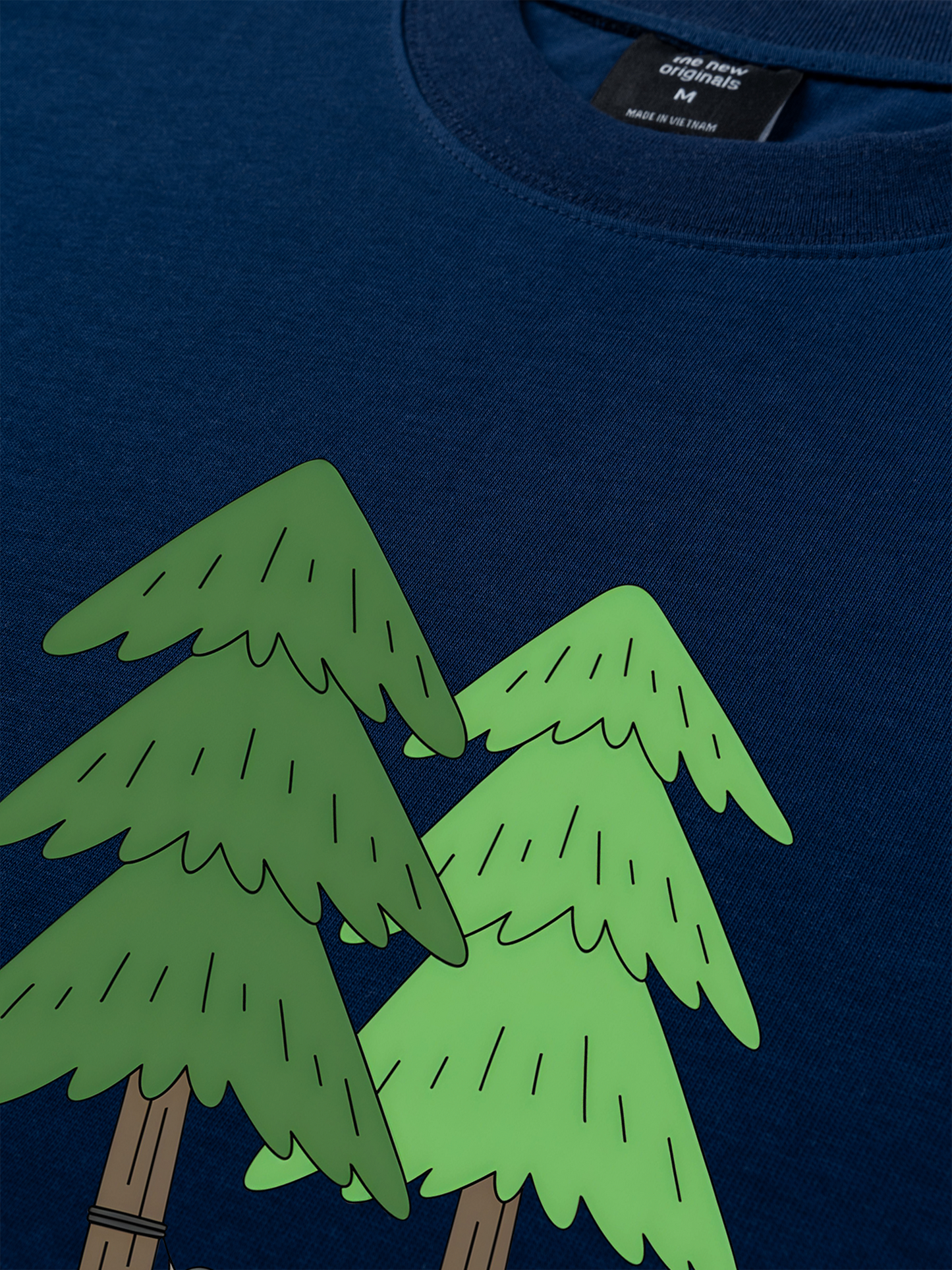 Áo Thun Relaxed Fit Let's Go Camping